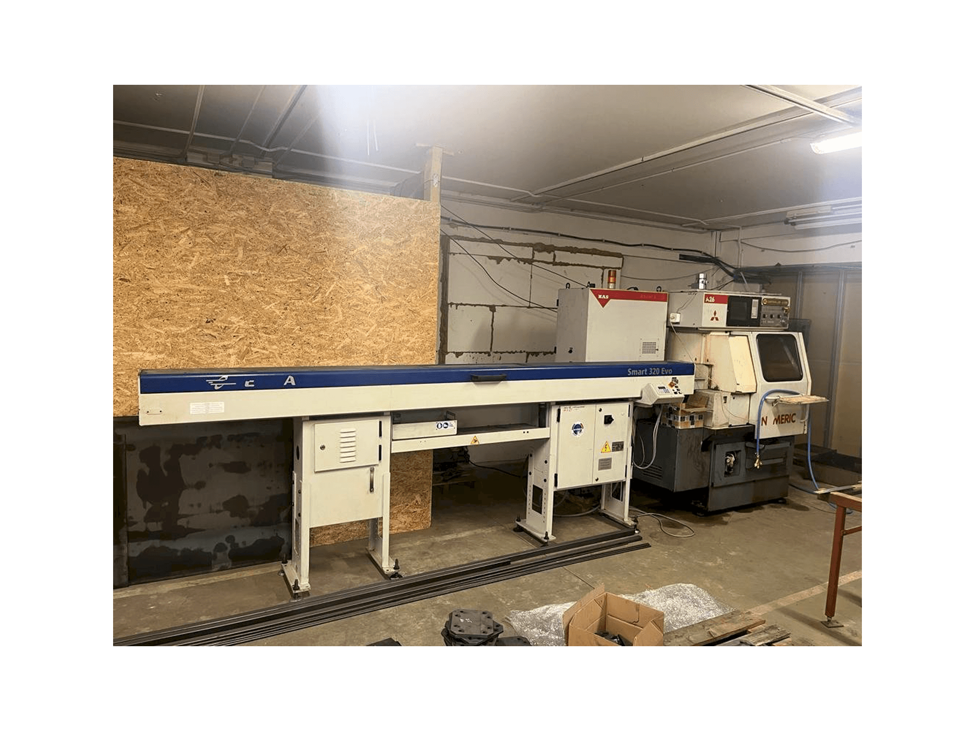 Makine KOVOSVIT MAS Numeric A26 CNC - Önden görünüm