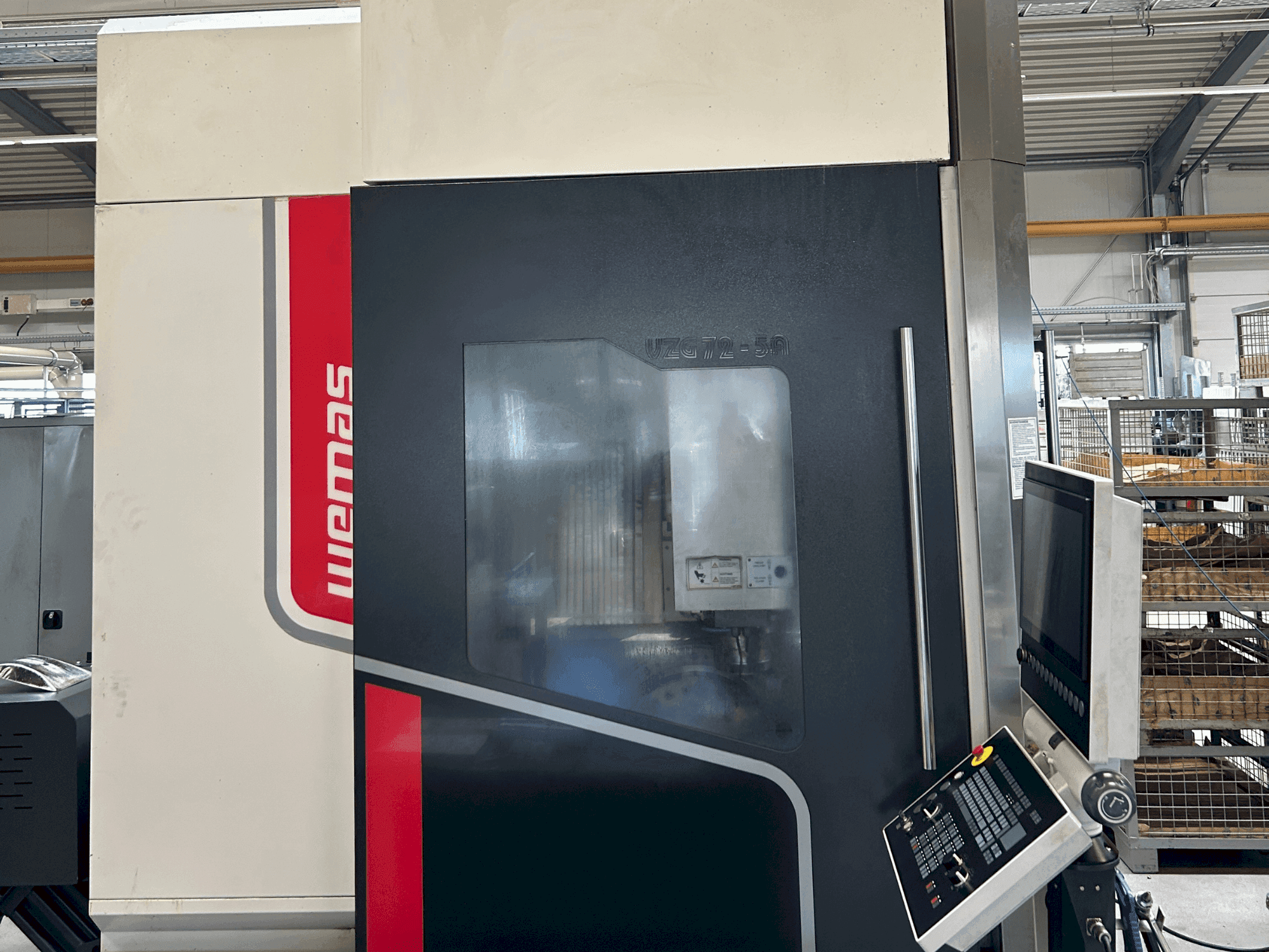 Makine WEMAS VZG 72-5A - Önden görünüm