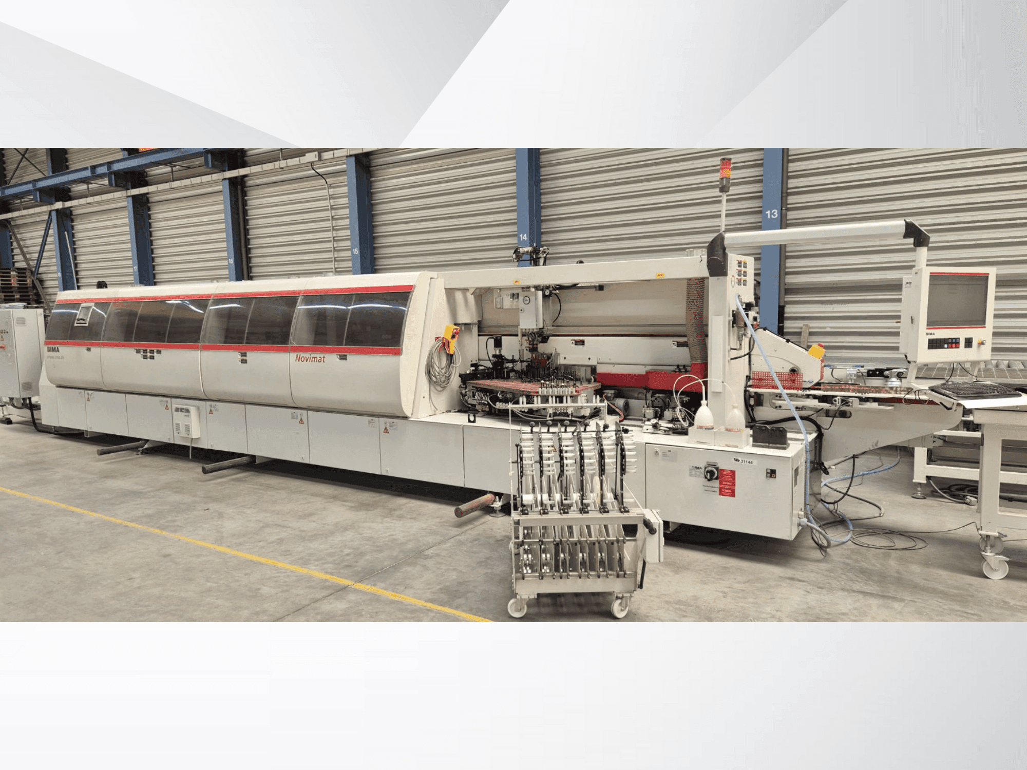 Makine IMA Novimat Concept / I / G80 / 440 / R3 - Önden görünüm