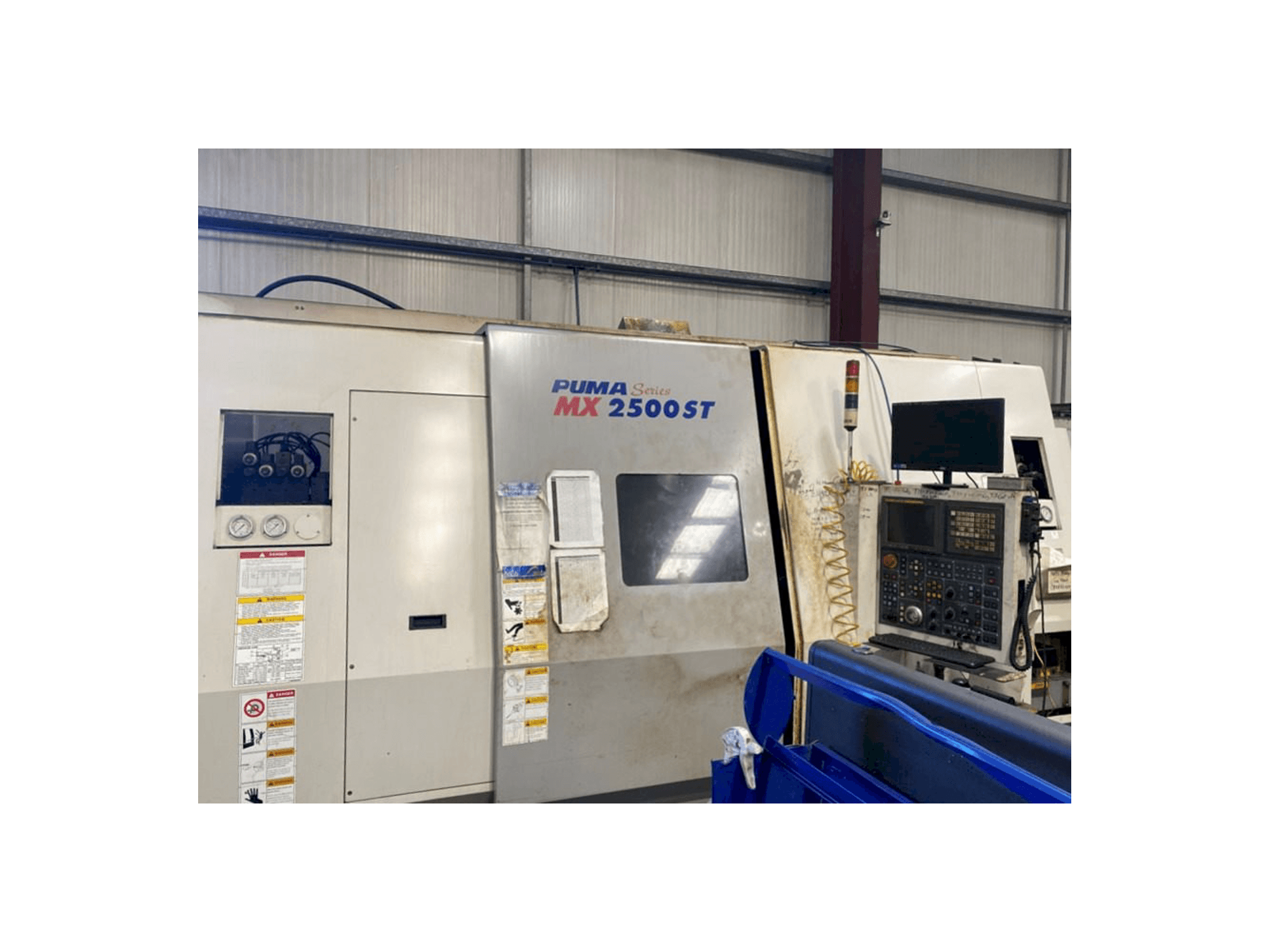 Makine DAEWOO PUMA MX2500ST - Önden görünüm