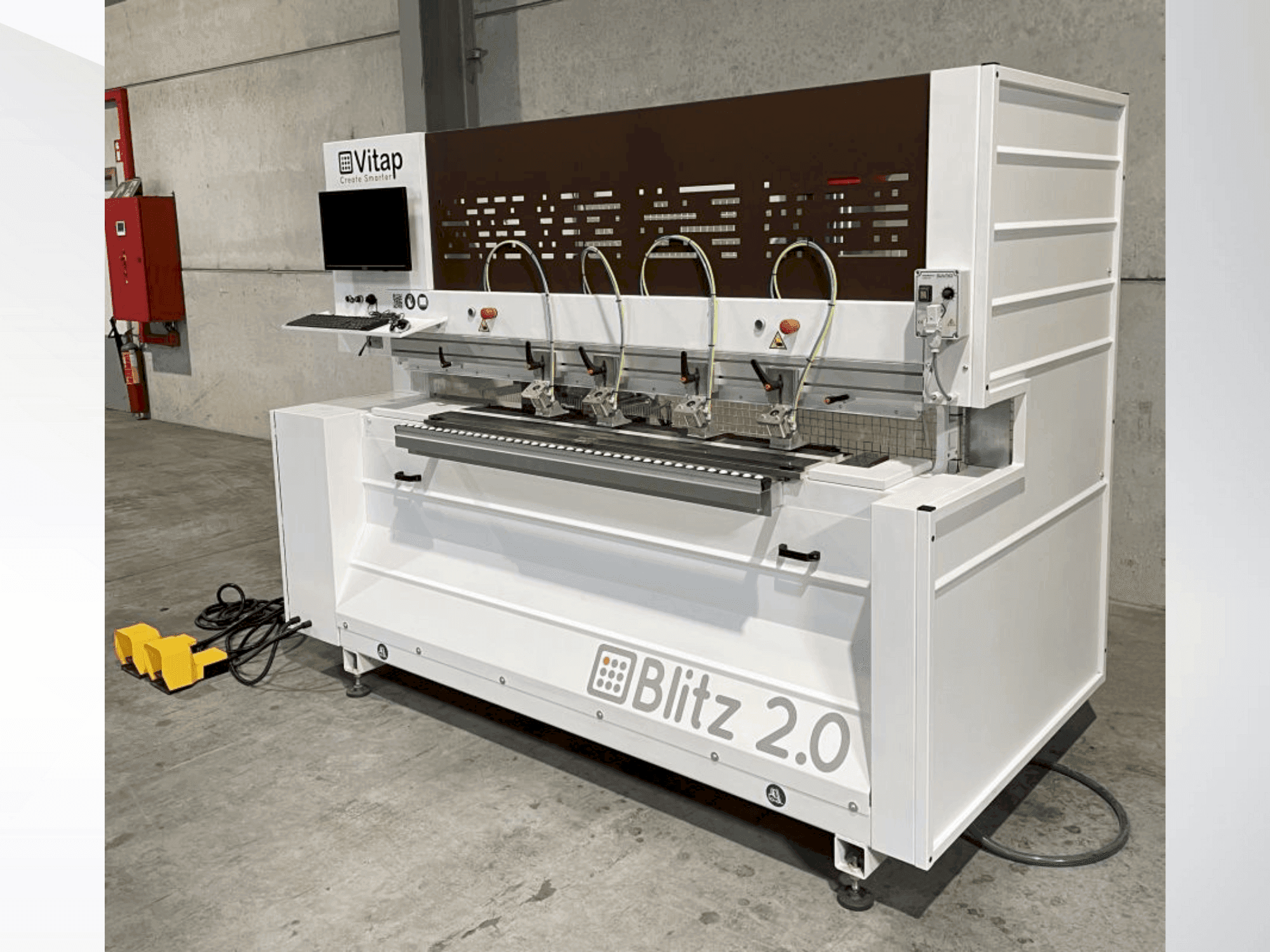 Makine VITAP BLITZ 2.0 - Önden görünüm