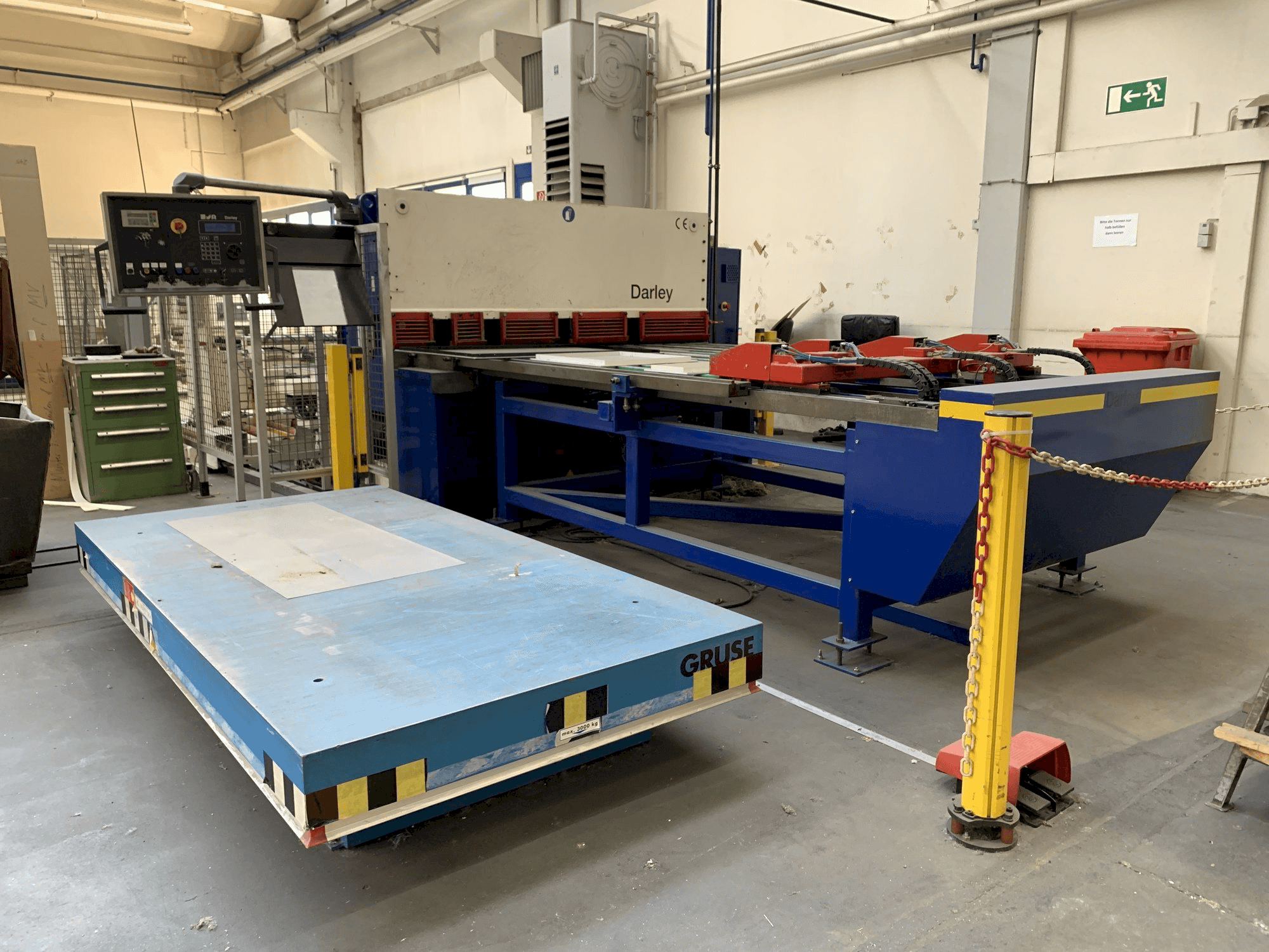 Makine Darley VS 2100 X 4 - Önden görünüm