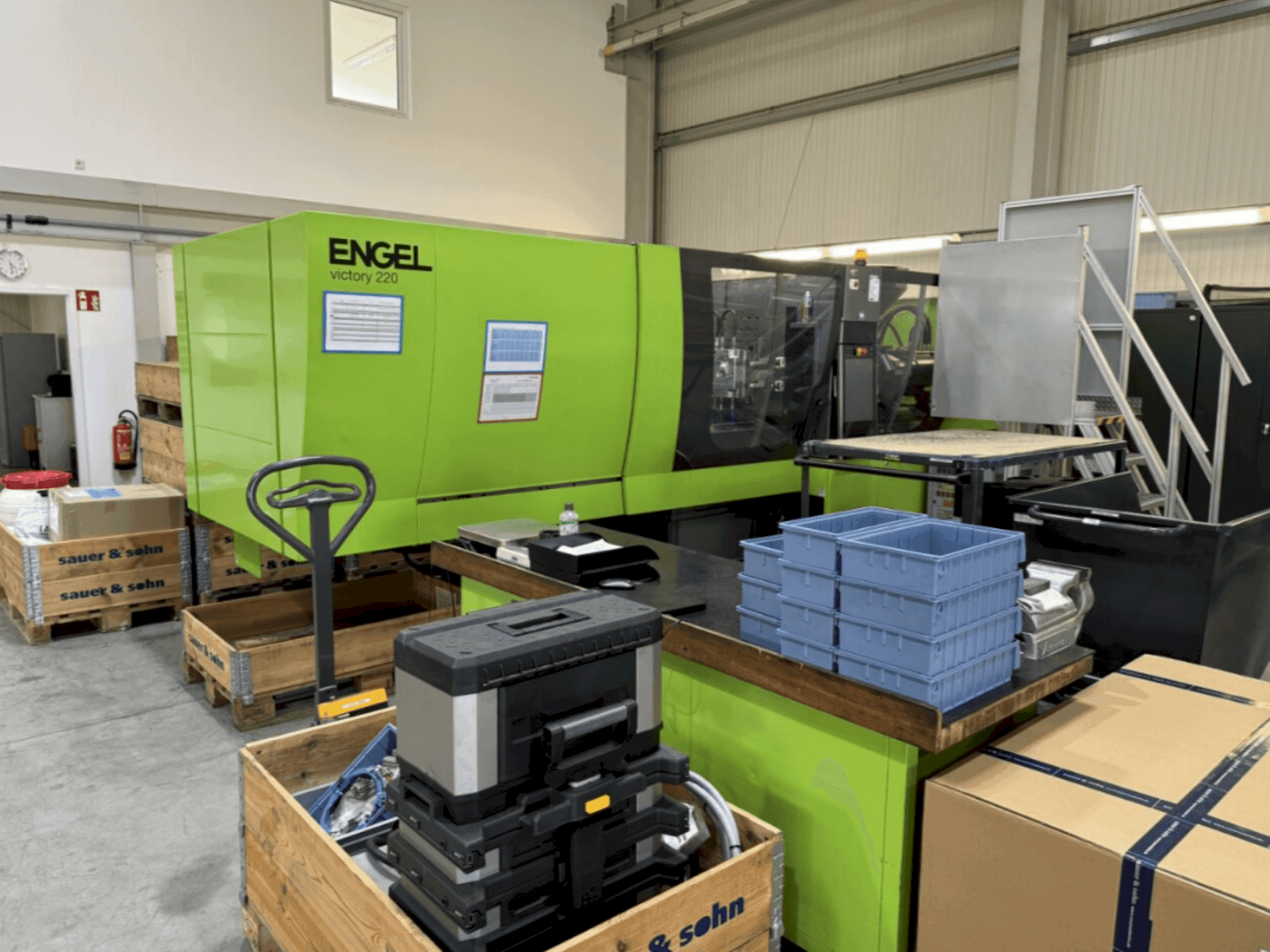 Makine Engel Victory 750 / 220 spex - Önden görünüm