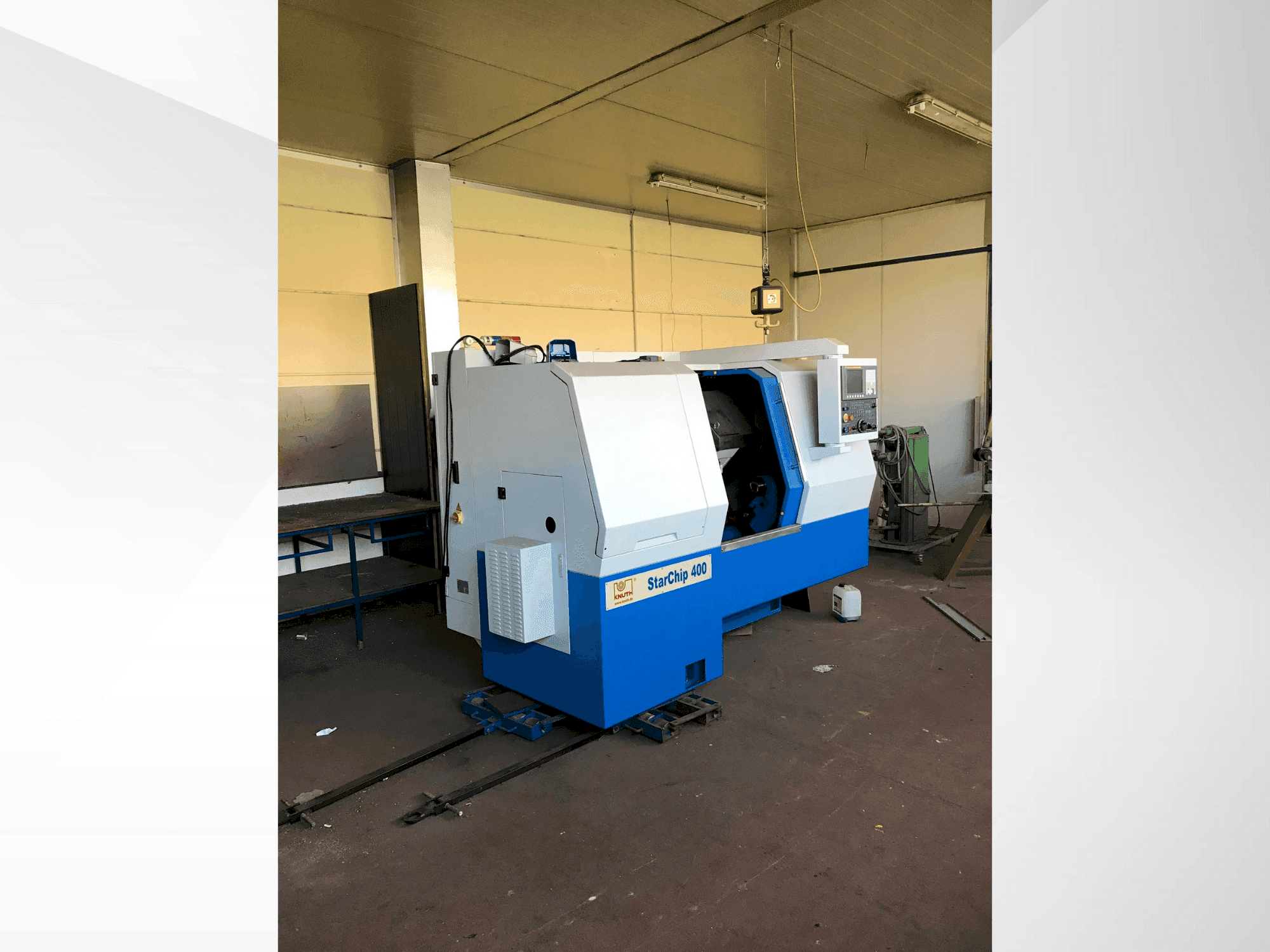 Makine KNUTH Starship 400 - Önden görünüm