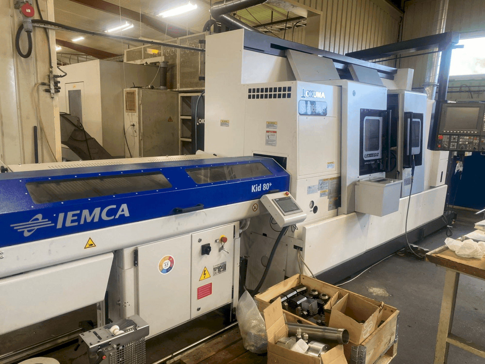 Makine Okuma LB 3000 EX II with Iemca KID 80 - Önden görünüm