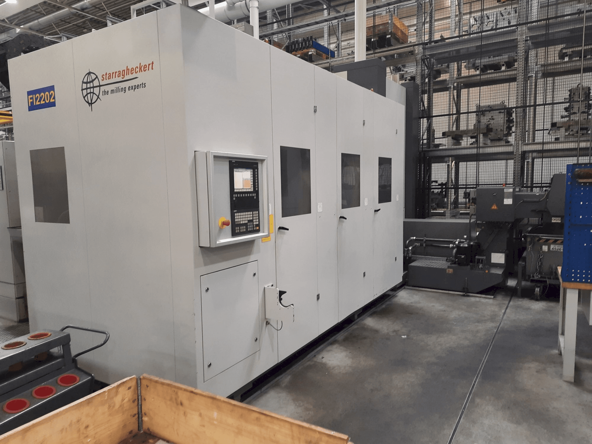 Makine Heckert HEC 1000 - Önden görünüm