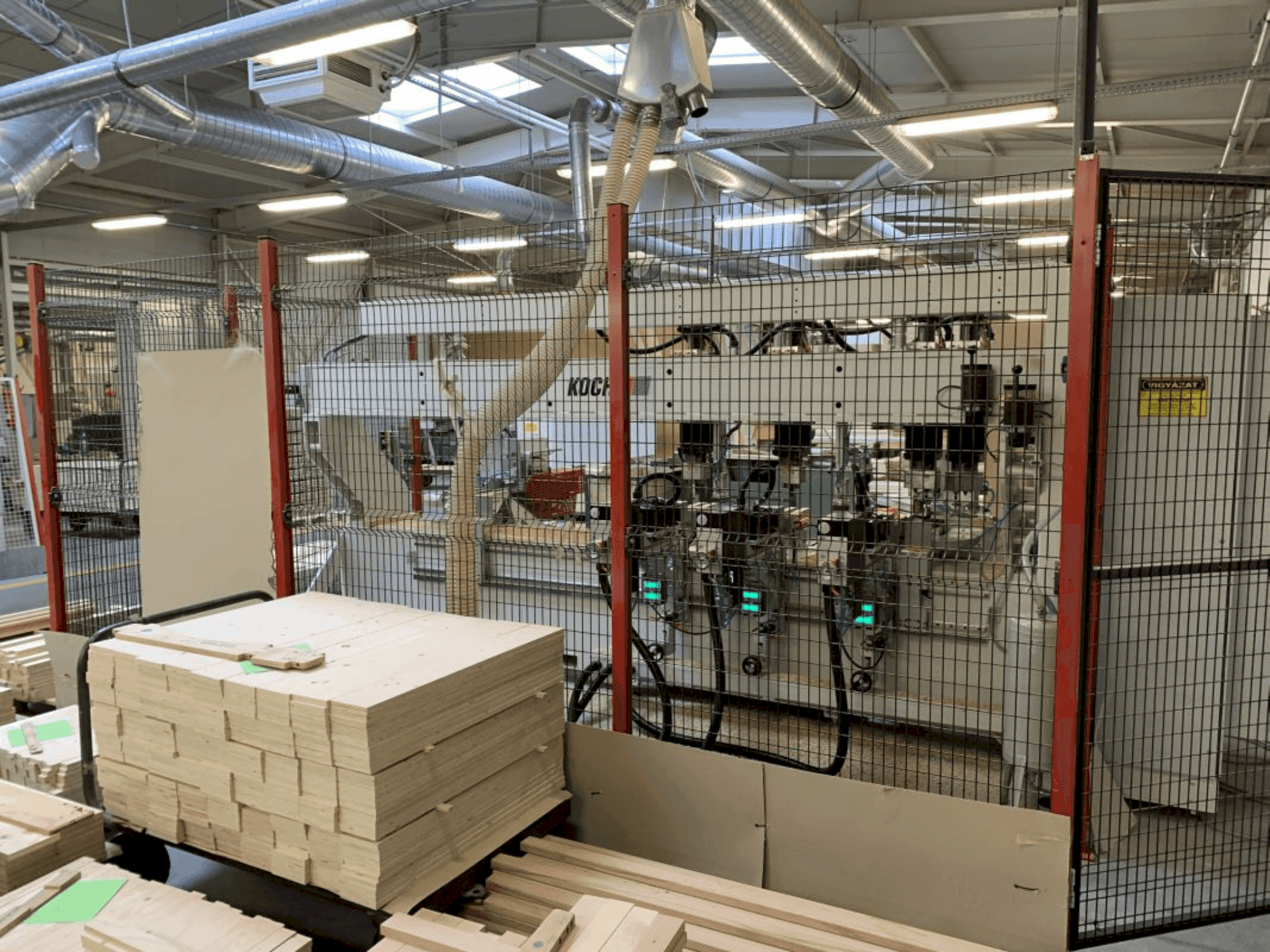 Makine KOCH BL 2500 NC select line - Önden görünüm