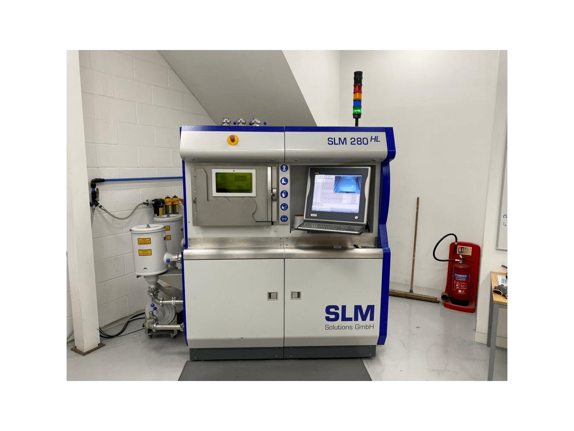 Makine SLM 280 HL - Önden görünüm