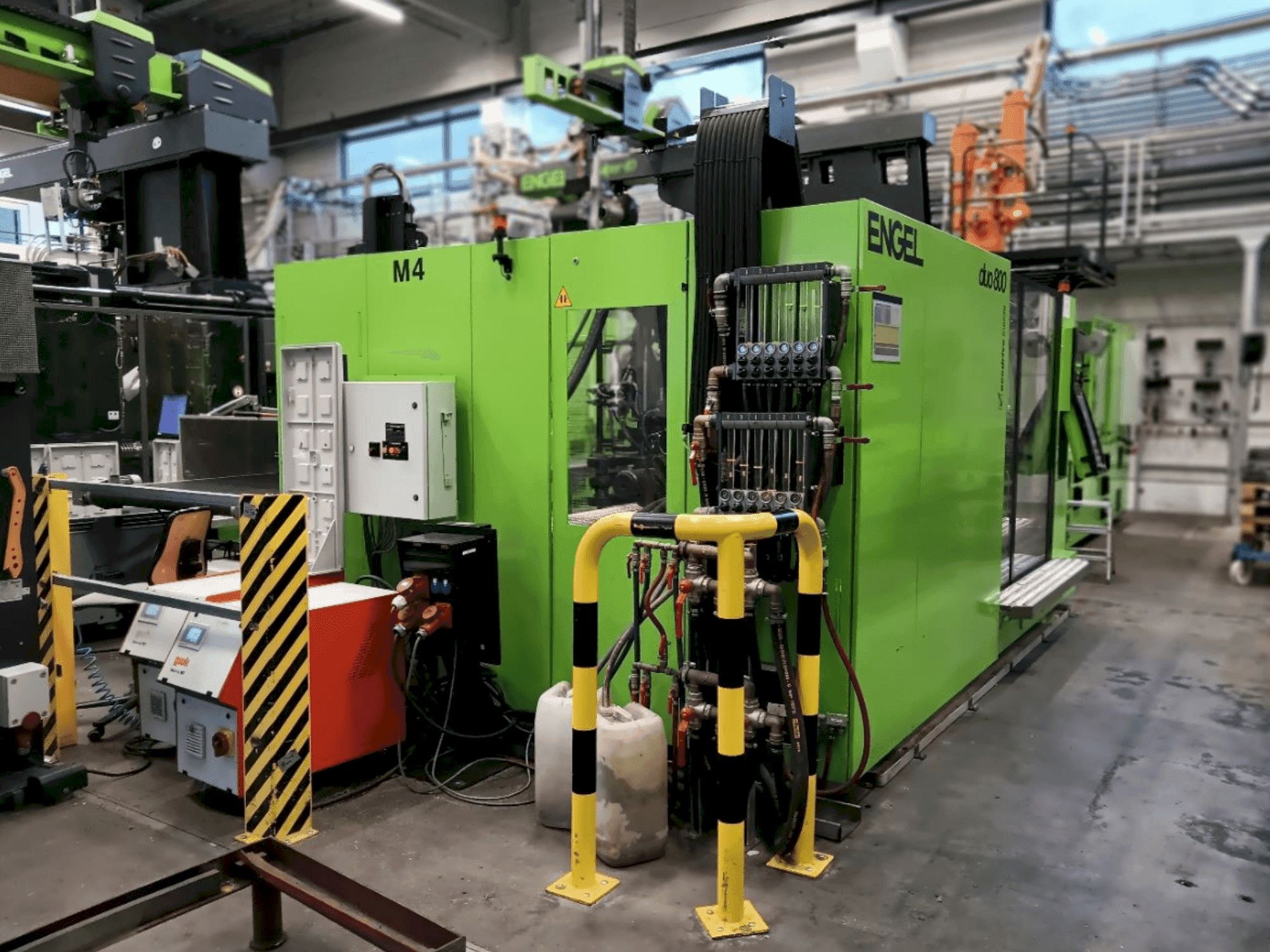 Makine Engel Duo 11050/800 - Sol görünüm