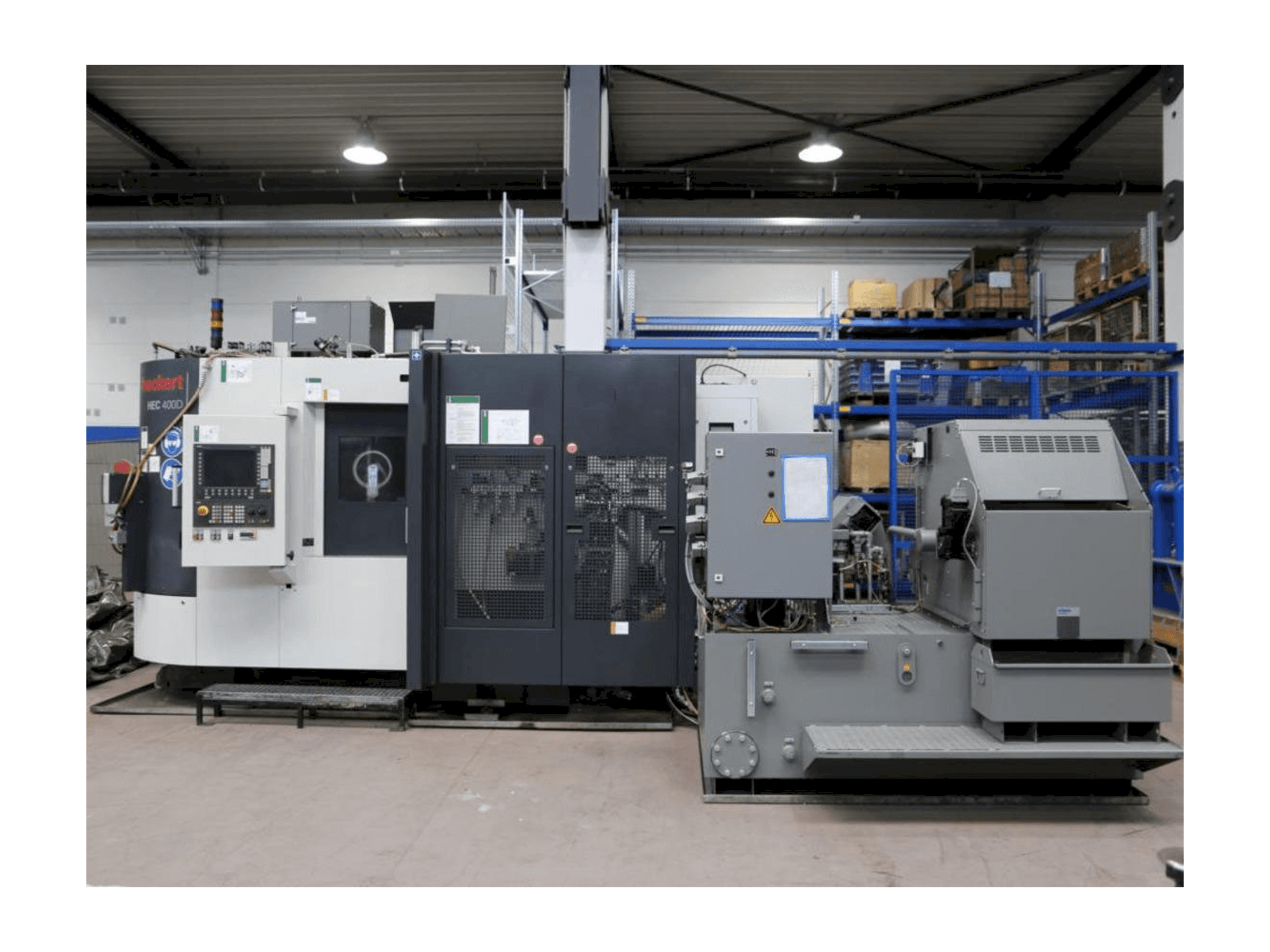 Makine Heckert HEC 400D - Önden görünüm