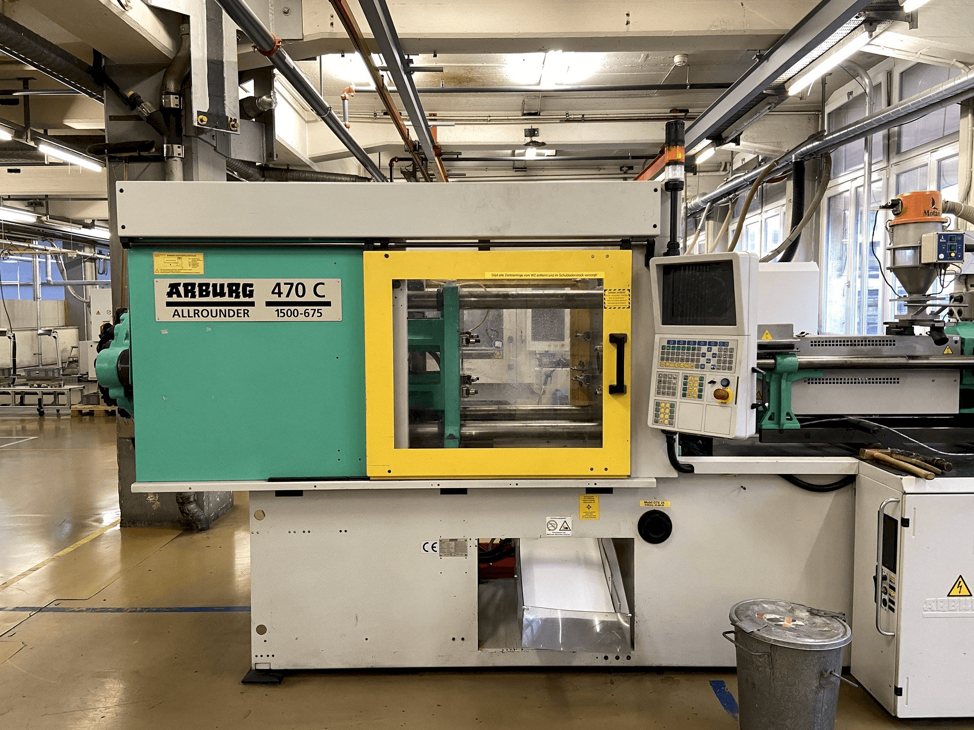 Makine Arburg 470C 1500-675 - Önden görünüm