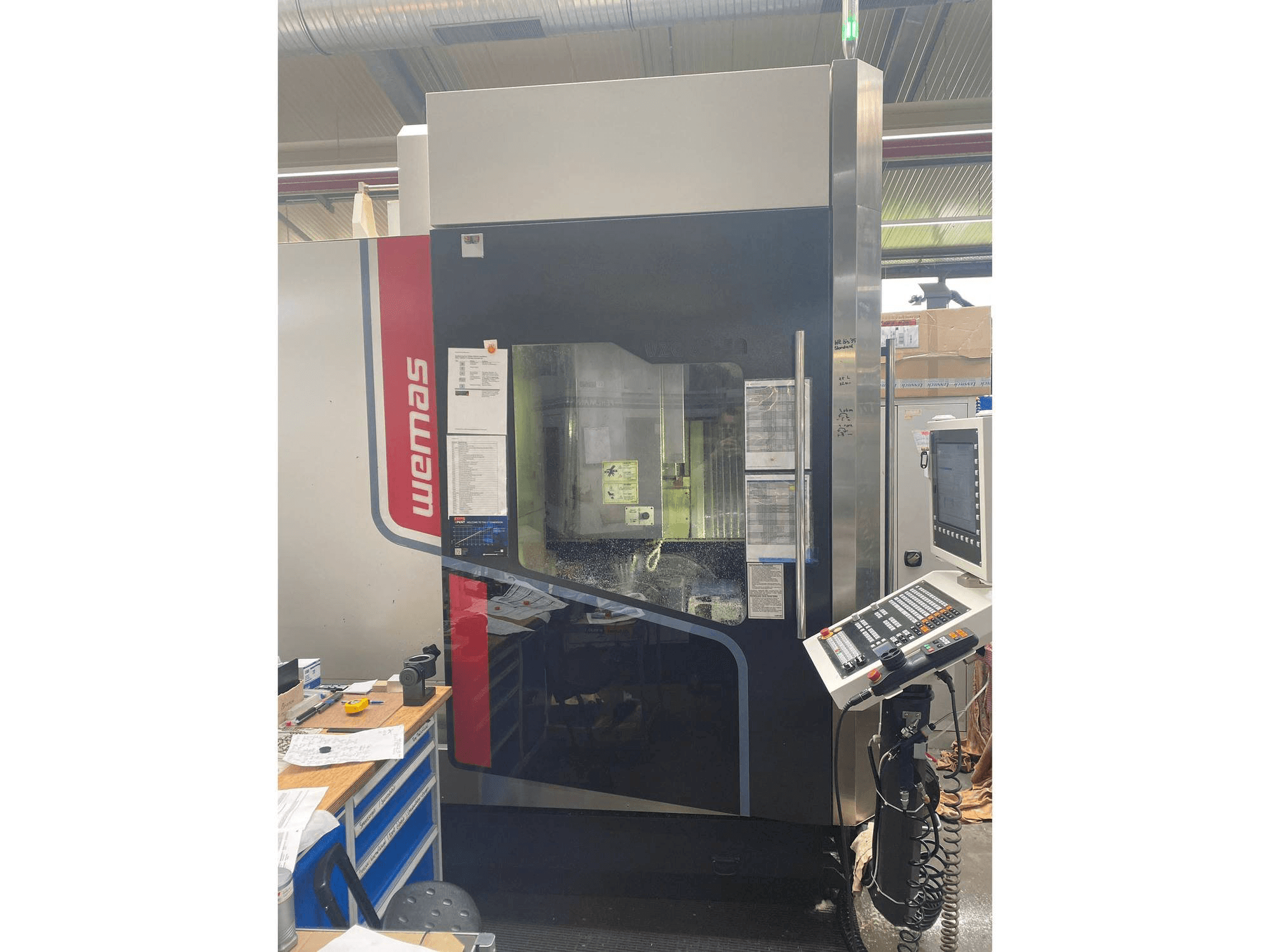 Makine WEMAS VZG 65-5A - Önden görünüm