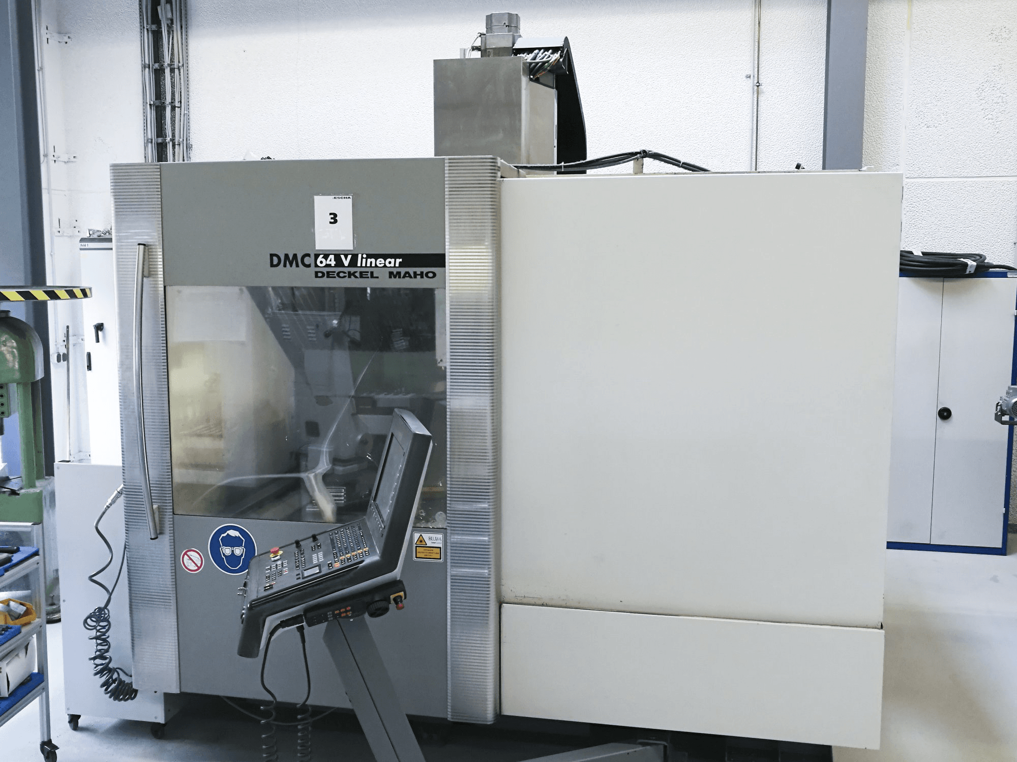 Makine DMG MORI - Önden görünüm DMC 64 V linear