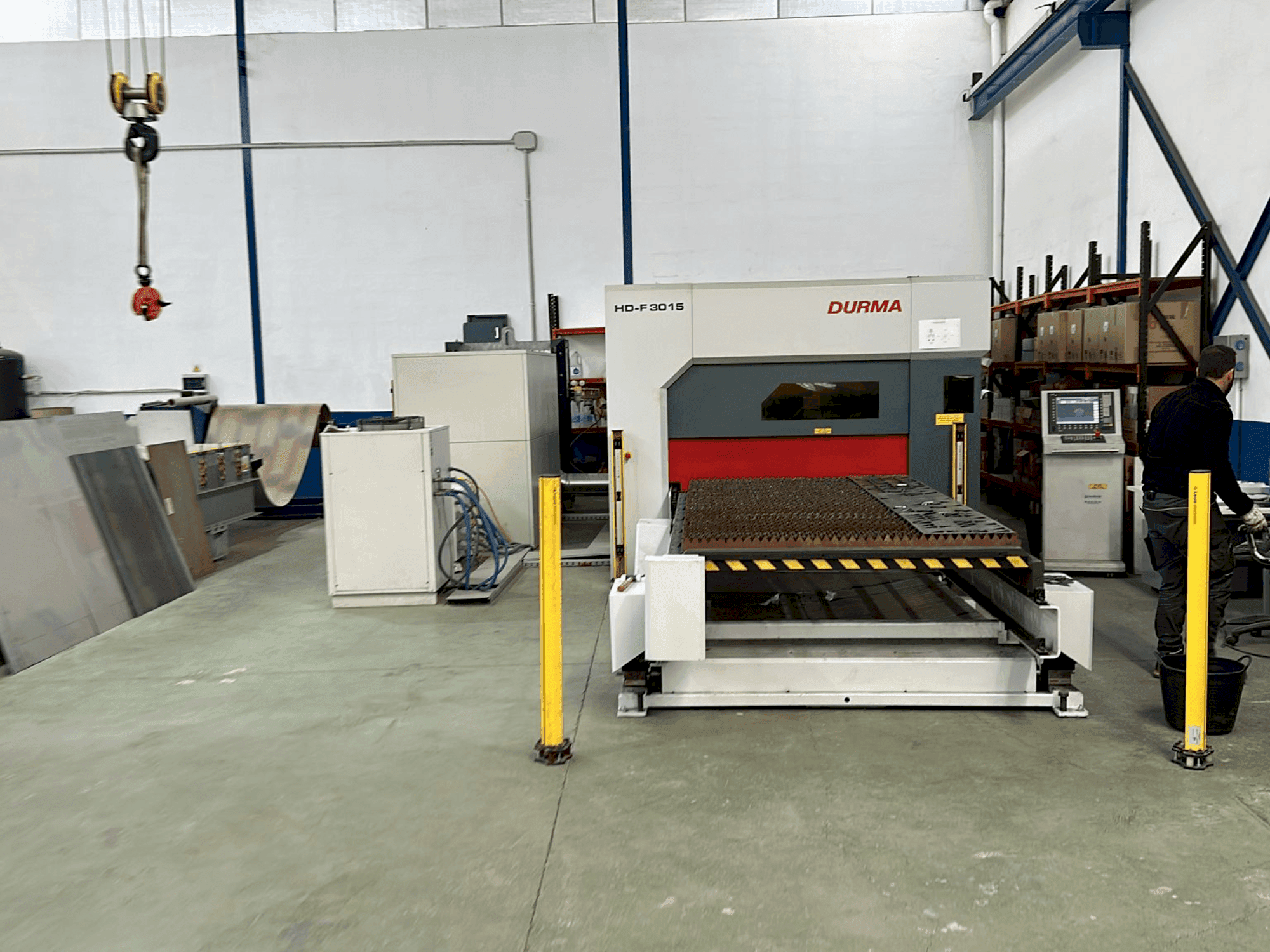 Makine Durma HD-F 3015 - Önden görünüm