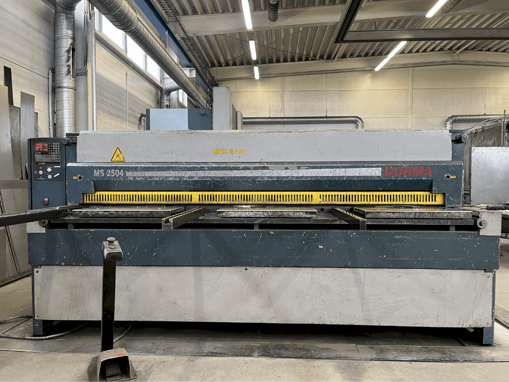 Makine Durma MS 2504 - Önden görünüm