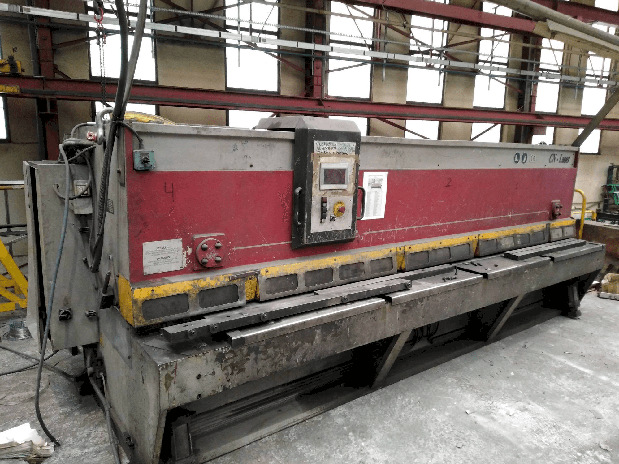 Makine Casanova VCE 07-4100 X 6 - Önden görünüm