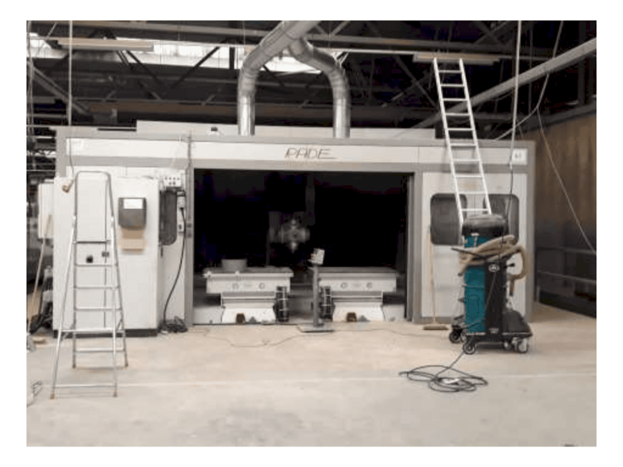 Makine PADE UNI 5 concept - Önden görünüm