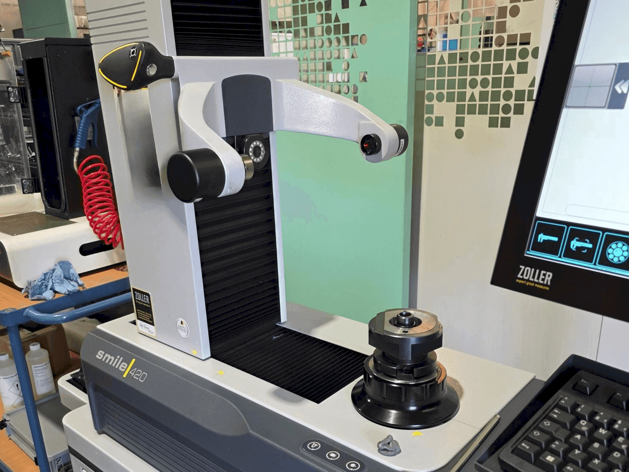 Makine Zoller Smile 420 - Önden görünüm