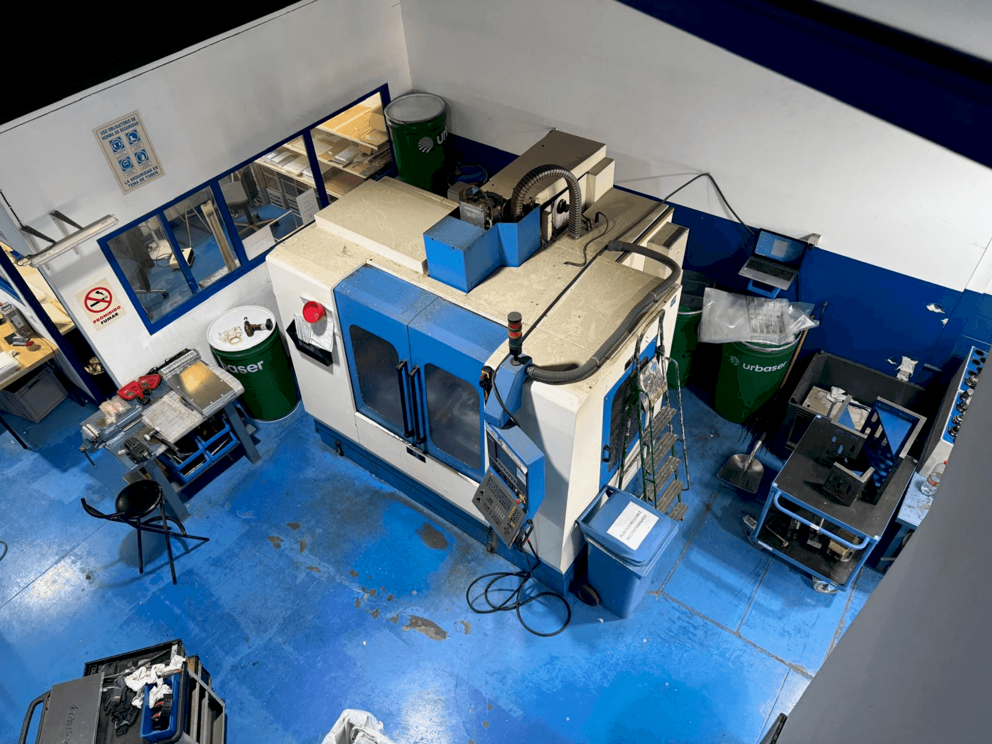 Makine LAGUN GVC 1000 - Önden görünüm