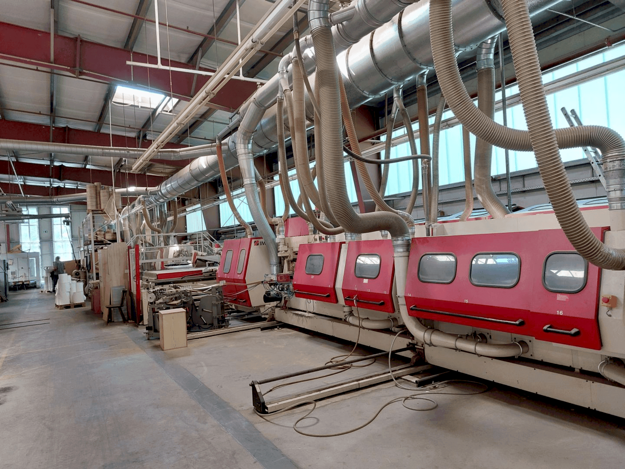 Makine IMA COMBIMA / K/ II/ R75 / 1075 / V / R3 - Önden görünüm