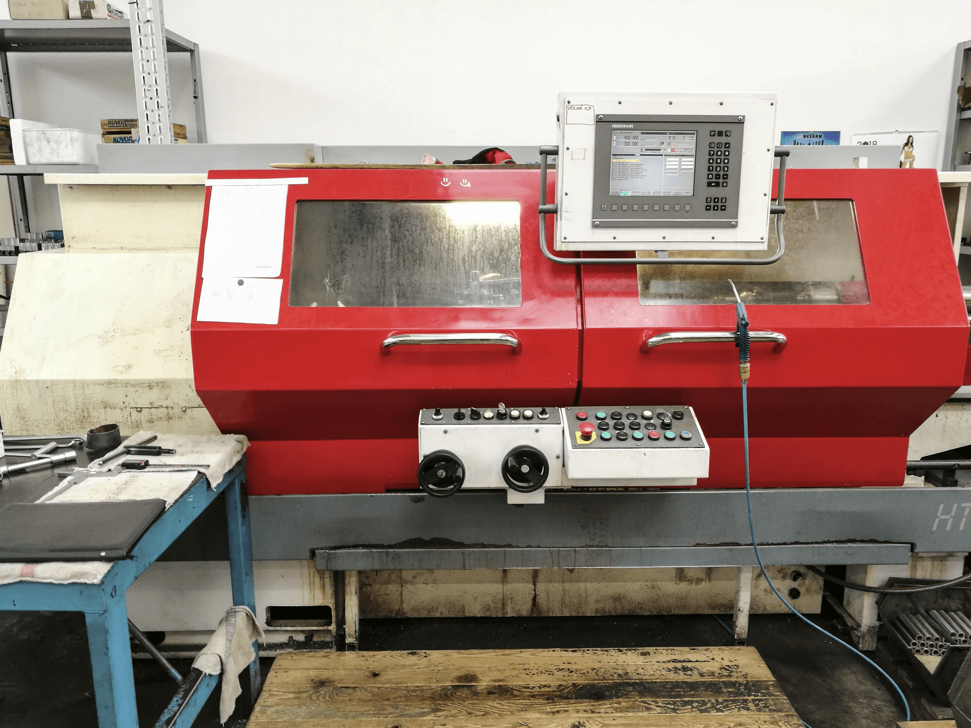 Makine WEMAS - Önden görünüm HT 540/1500