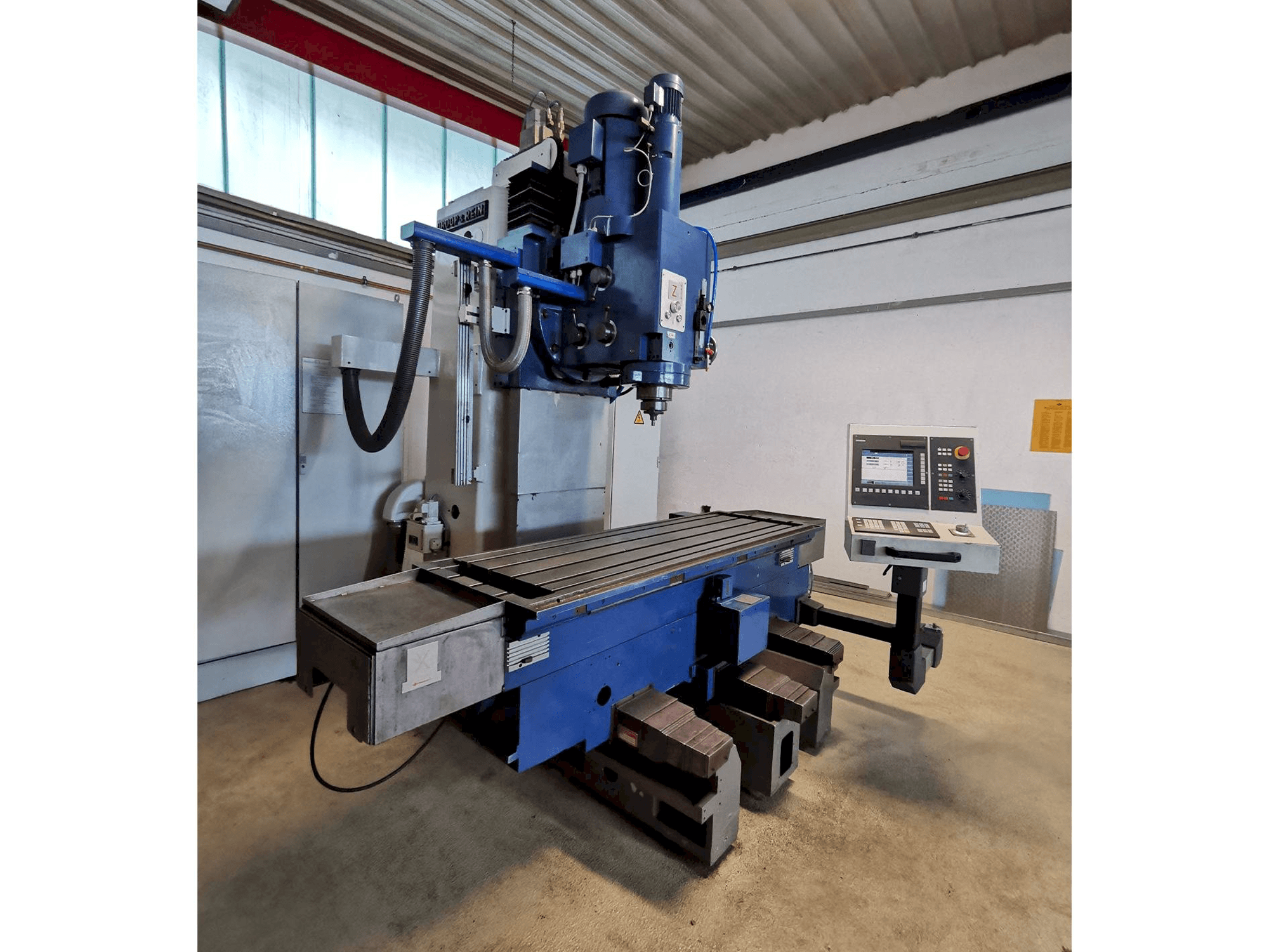 Makine Droop & Rein FS 100 ke - Önden görünüm