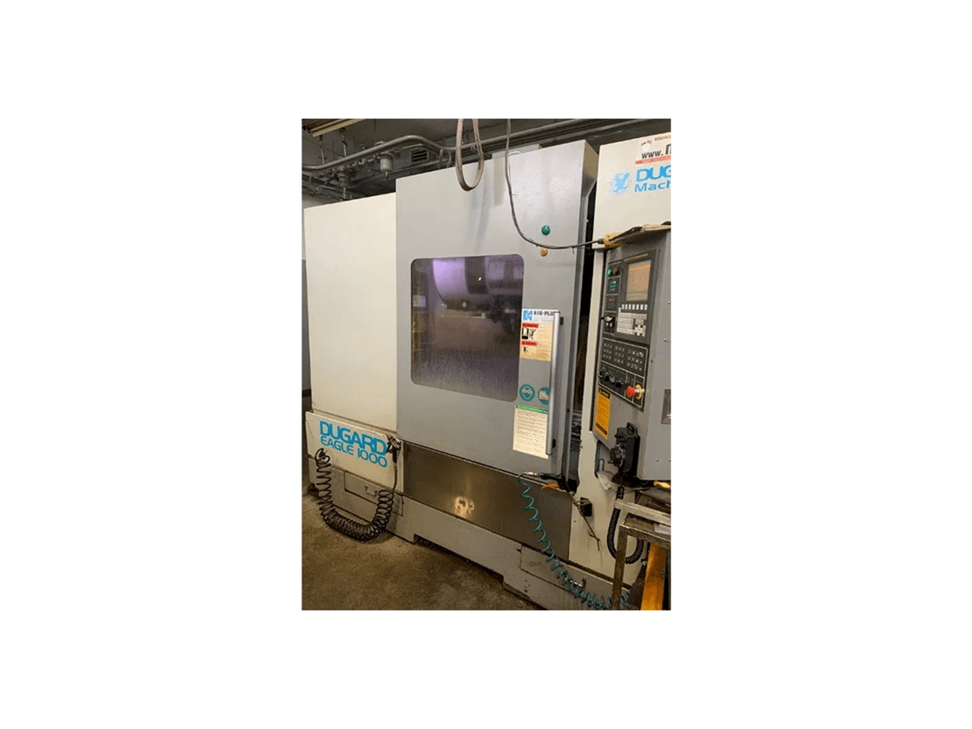 Makine Dugard Eagle 1000 - Önden görünüm