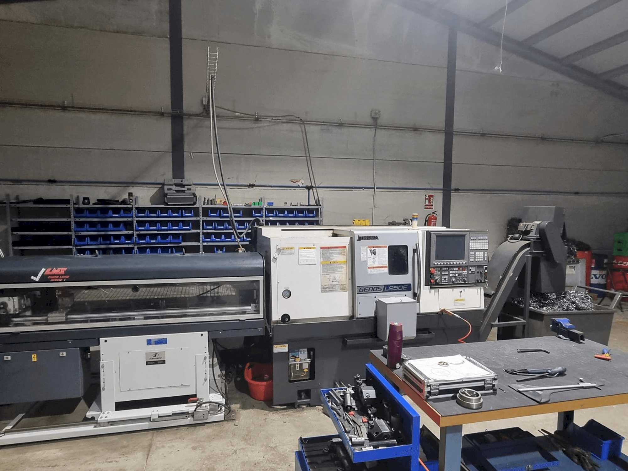 Makine Okuma L250E - Önden görünüm