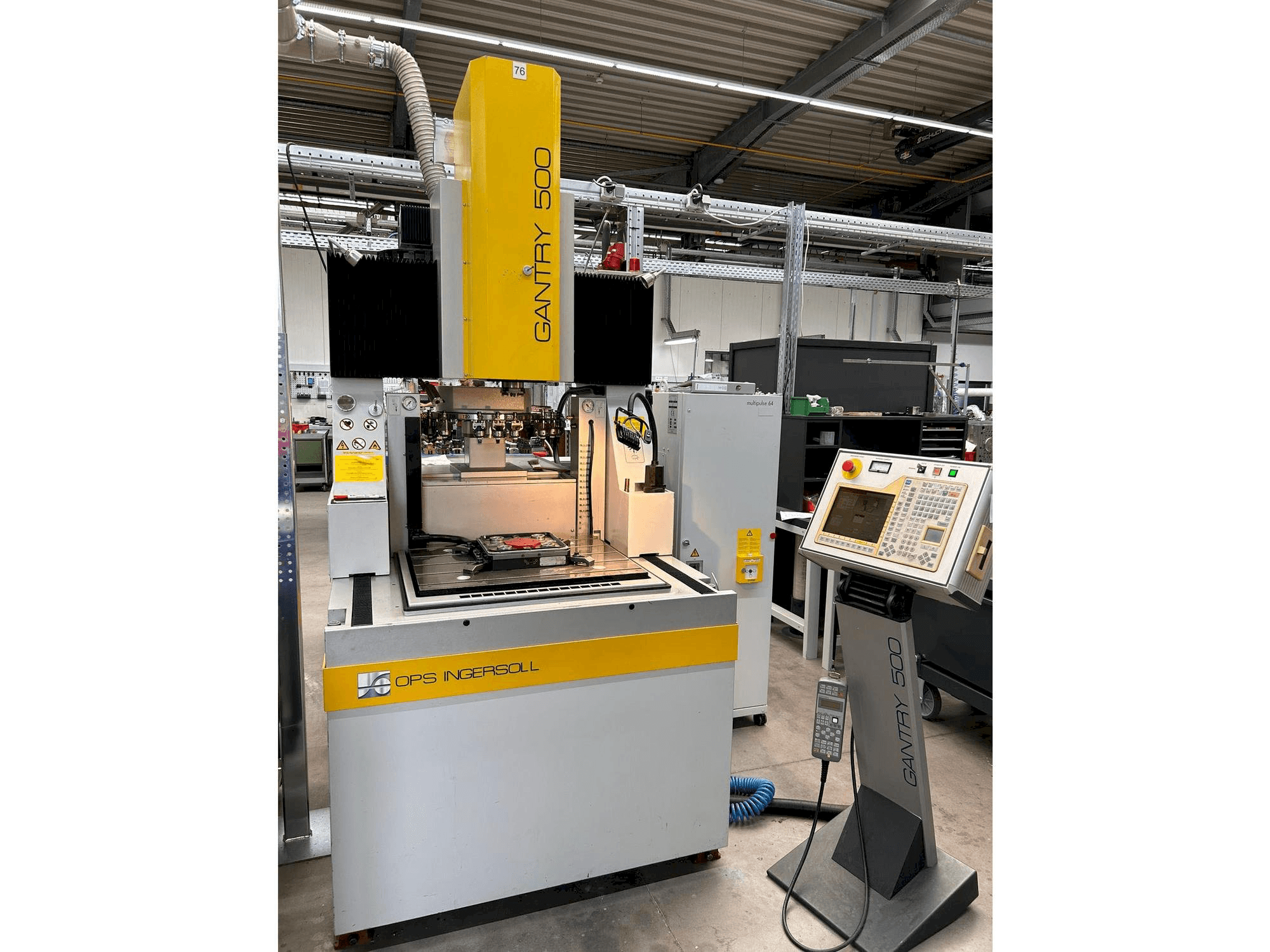 Makine OPS-INGERSOLL Gantry 500 - Önden görünüm