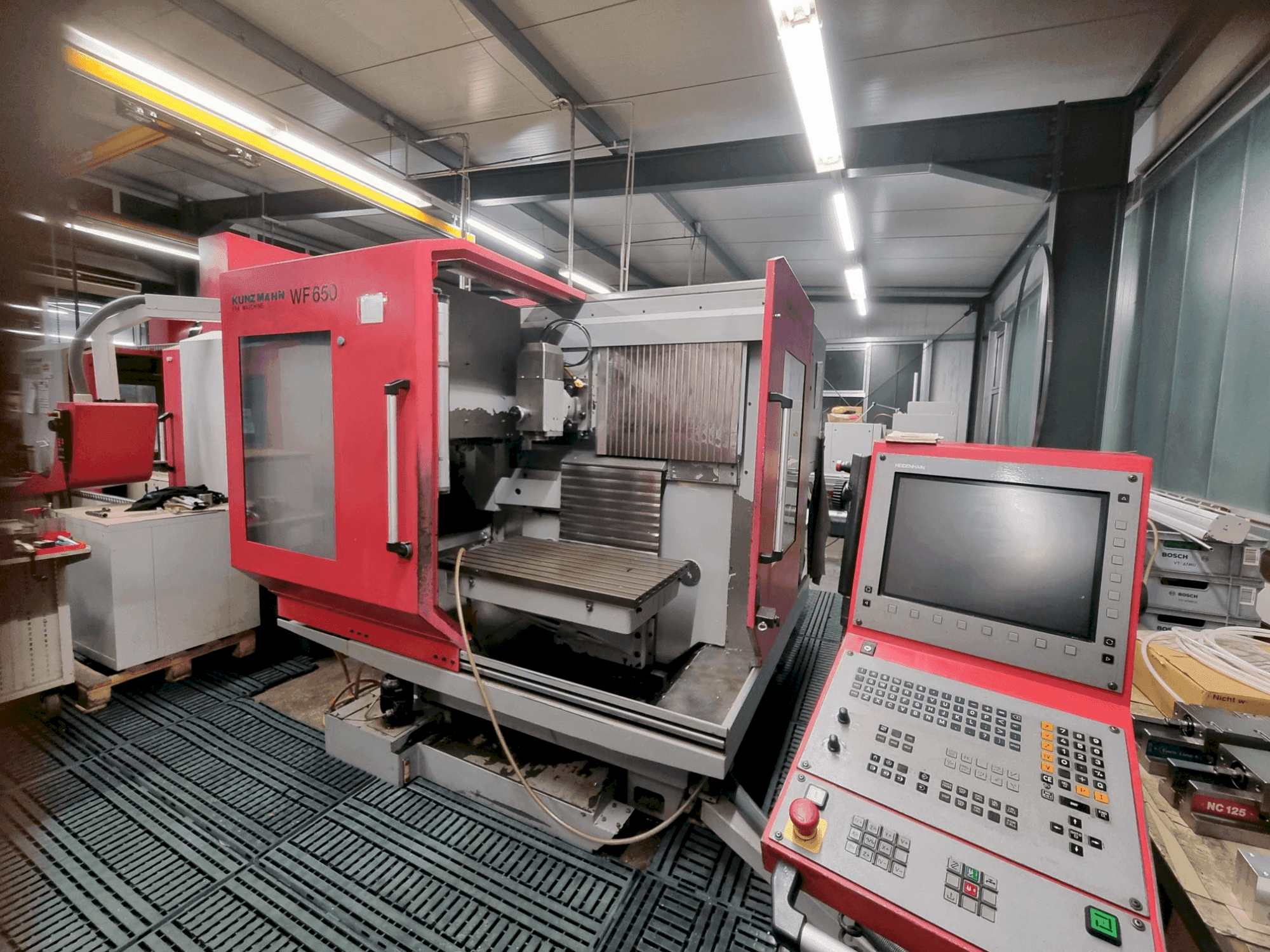 Makine KUNZMANN WF 650 - Önden görünüm