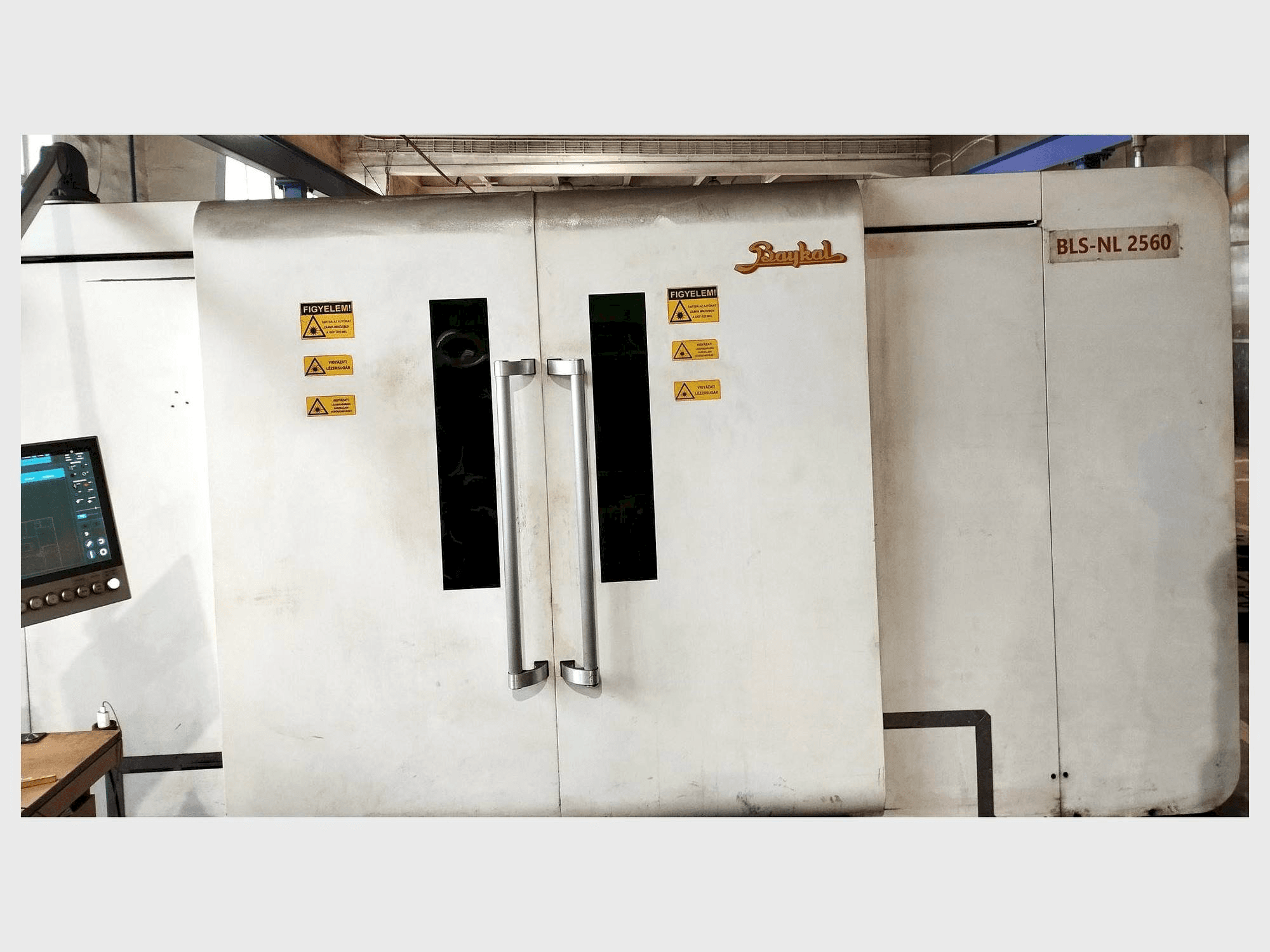 Makine Baykal BLS-NL 2060 4kW Fiber - Önden görünüm