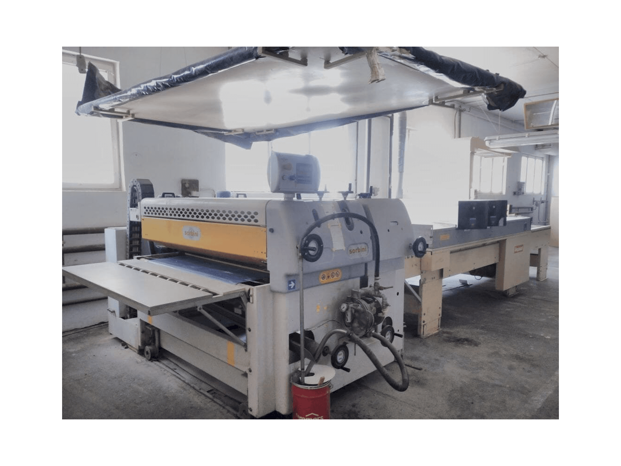 Makine SORBINI smartcoater sp1 - Önden görünüm