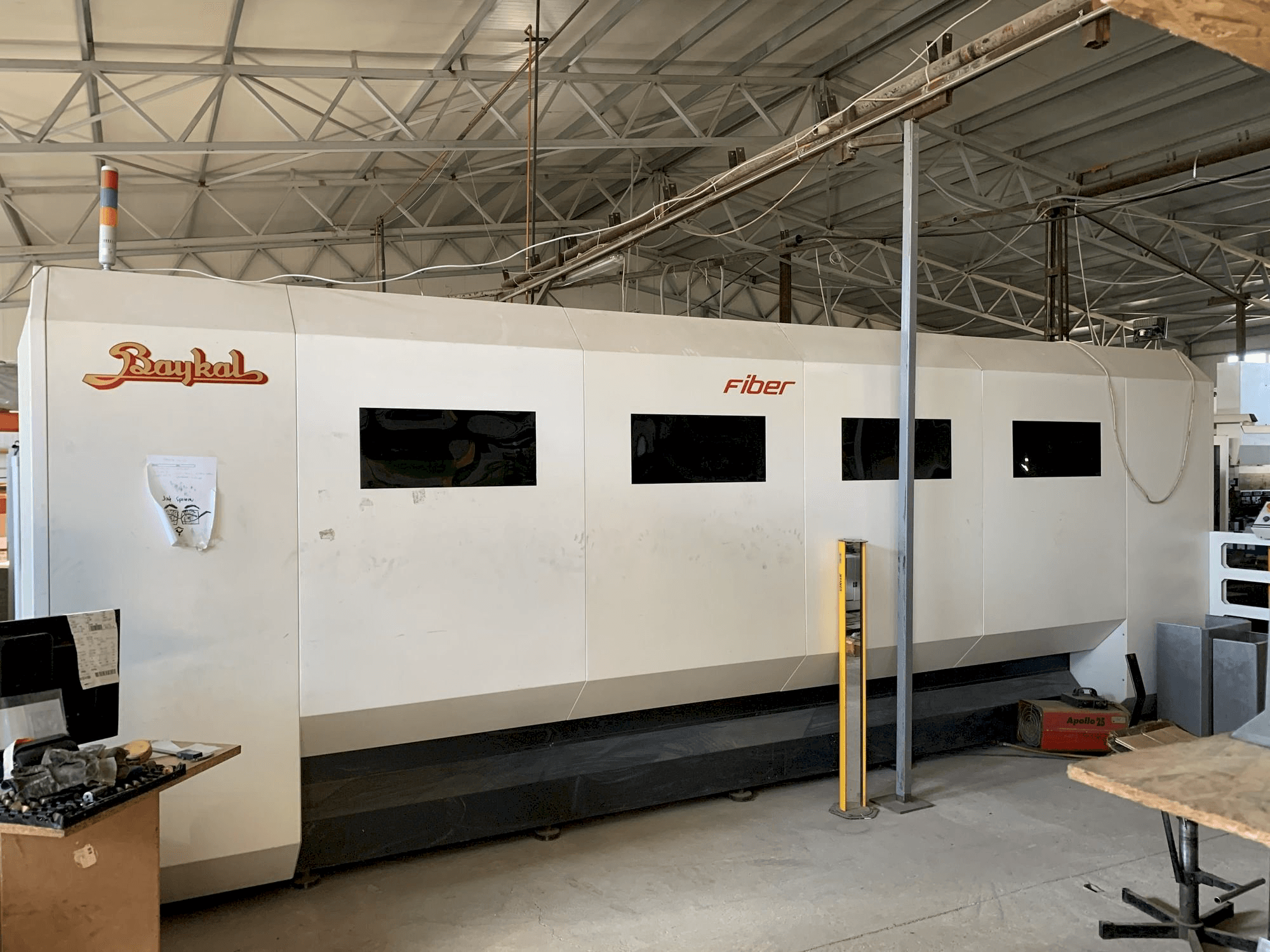 Makine Baykal BLS-NL 1530 2kW - Önden görünüm