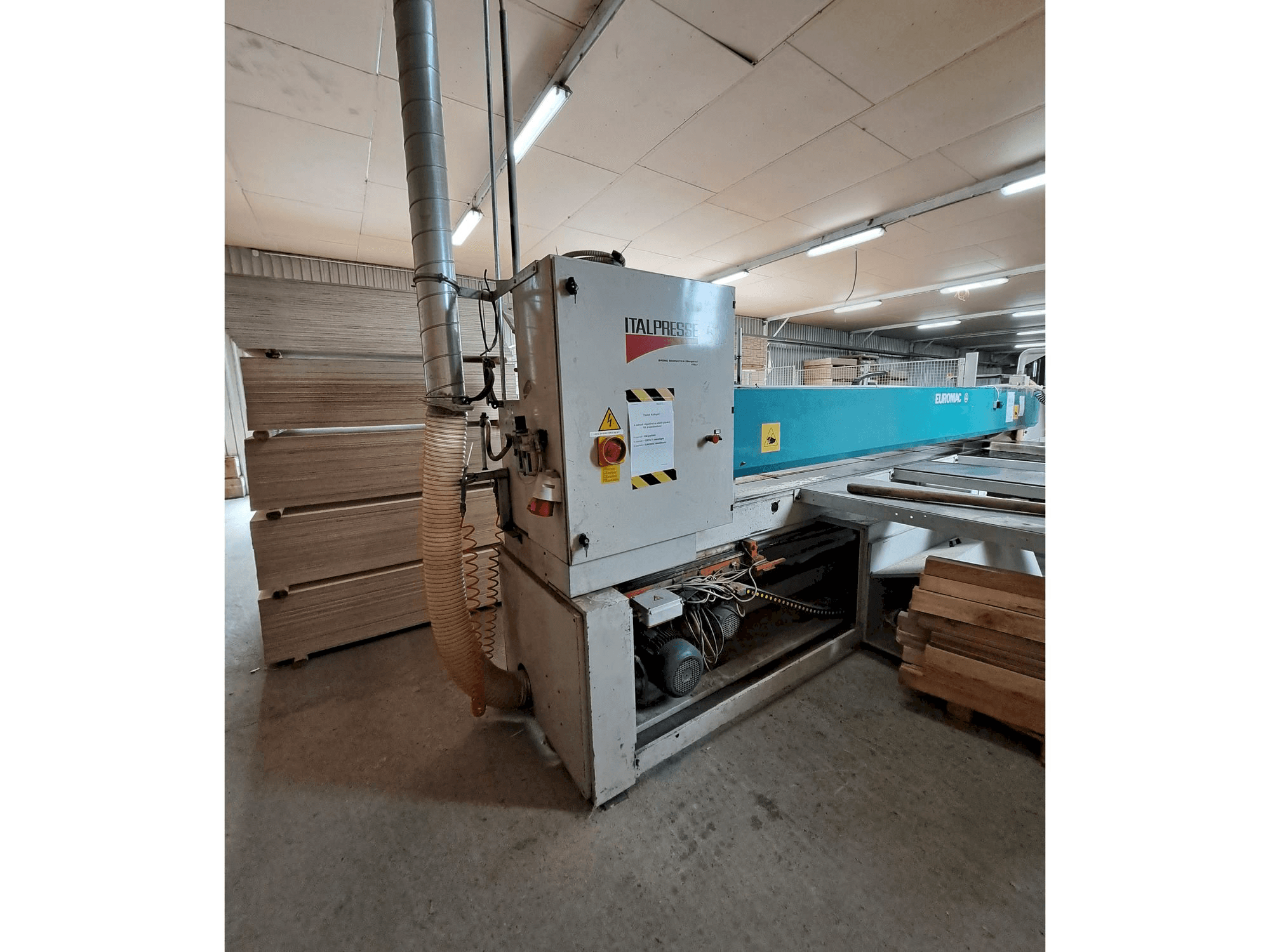 Makine Euromac Logica Pinze 4500 - Önden görünüm