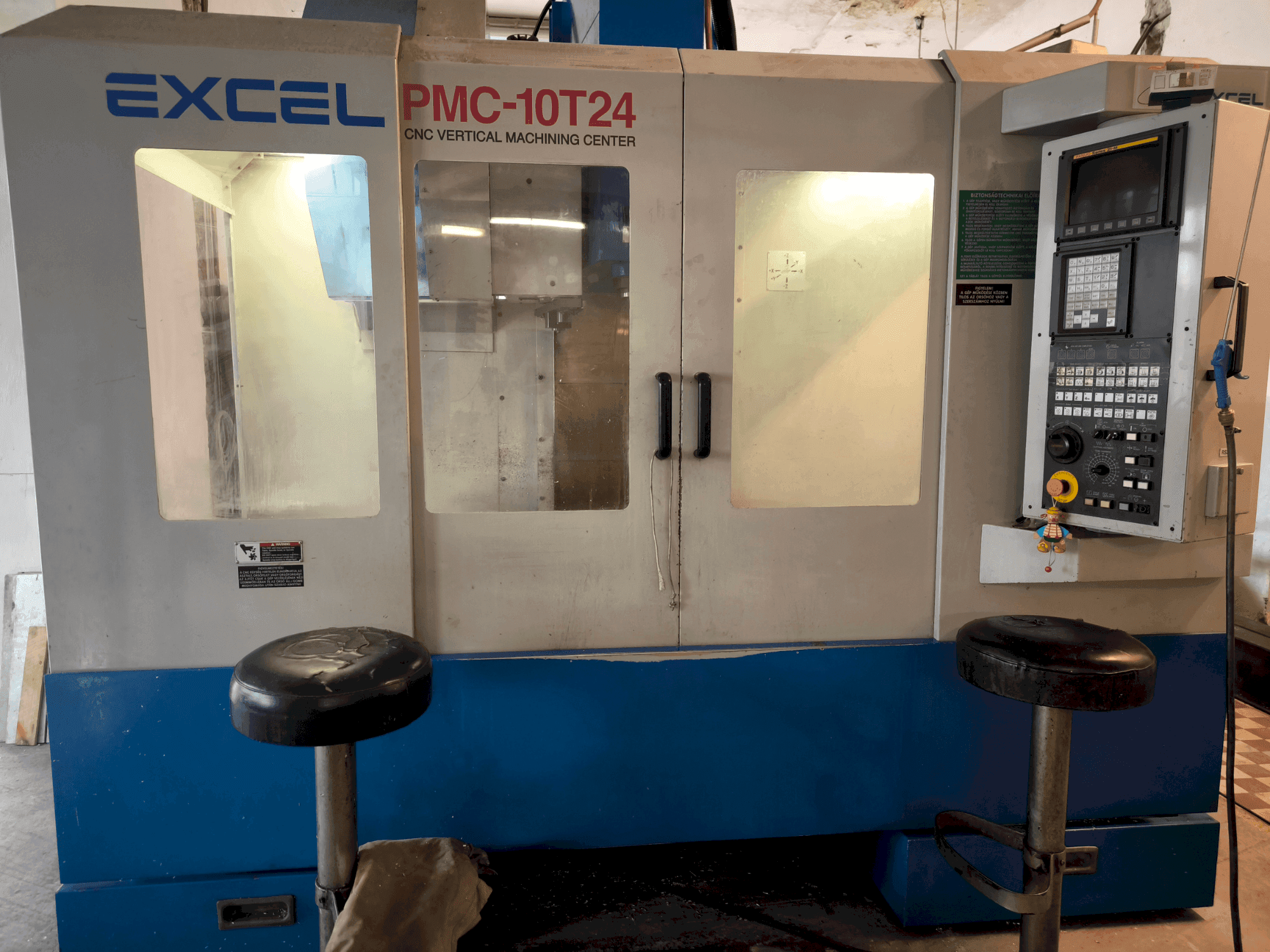 Makine Excel Excel PMC 10T24 (2004) - Önden görünüm