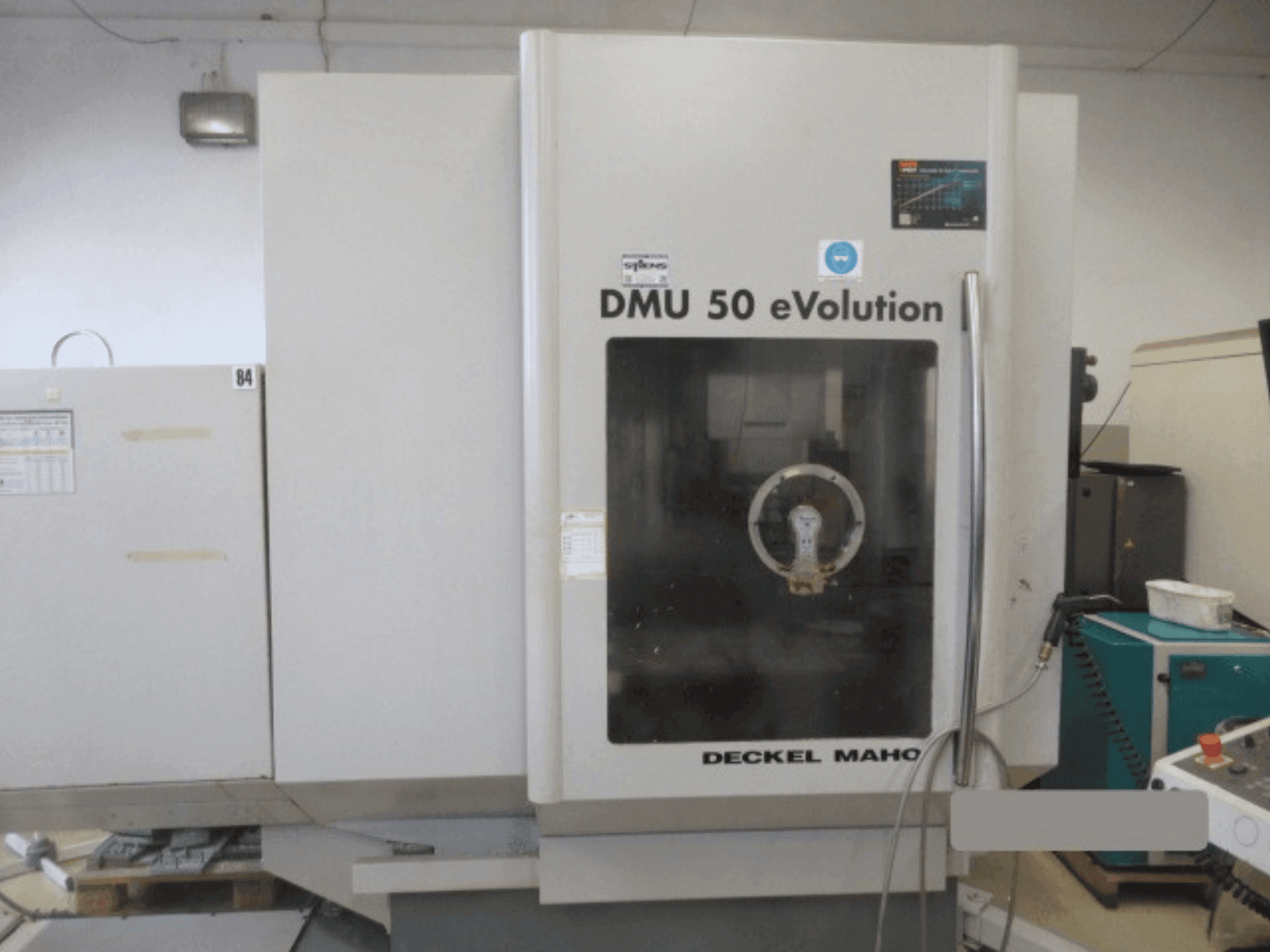 Makine DECKEL MAHO DMU 50 eVolution - Önden görünüm