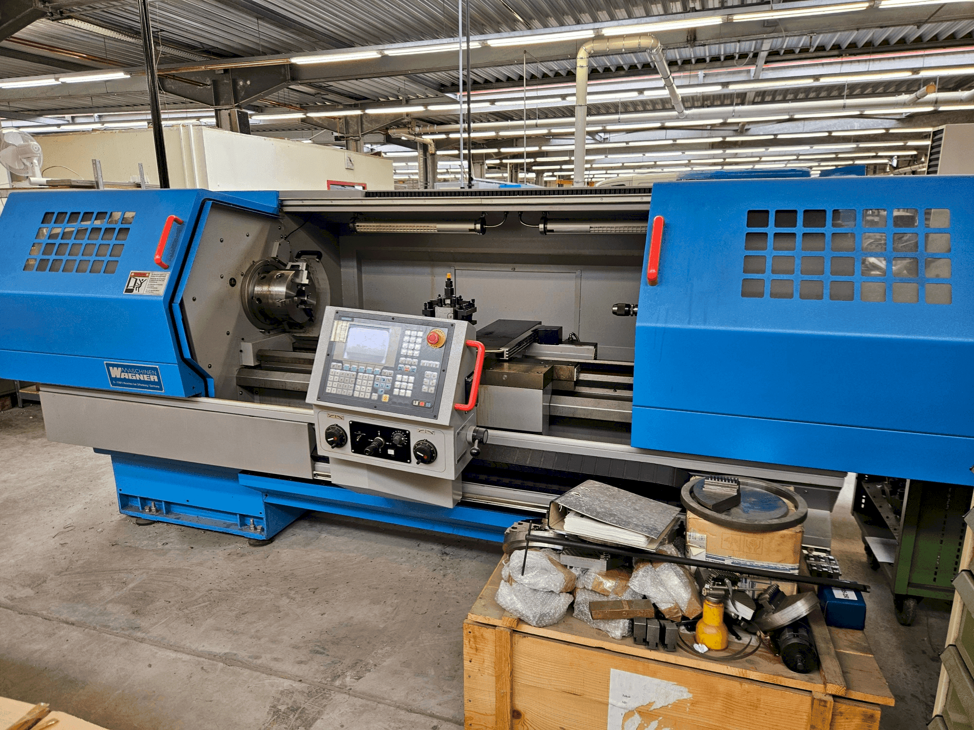 Makine WAGNER WDE 500 - Önden görünüm