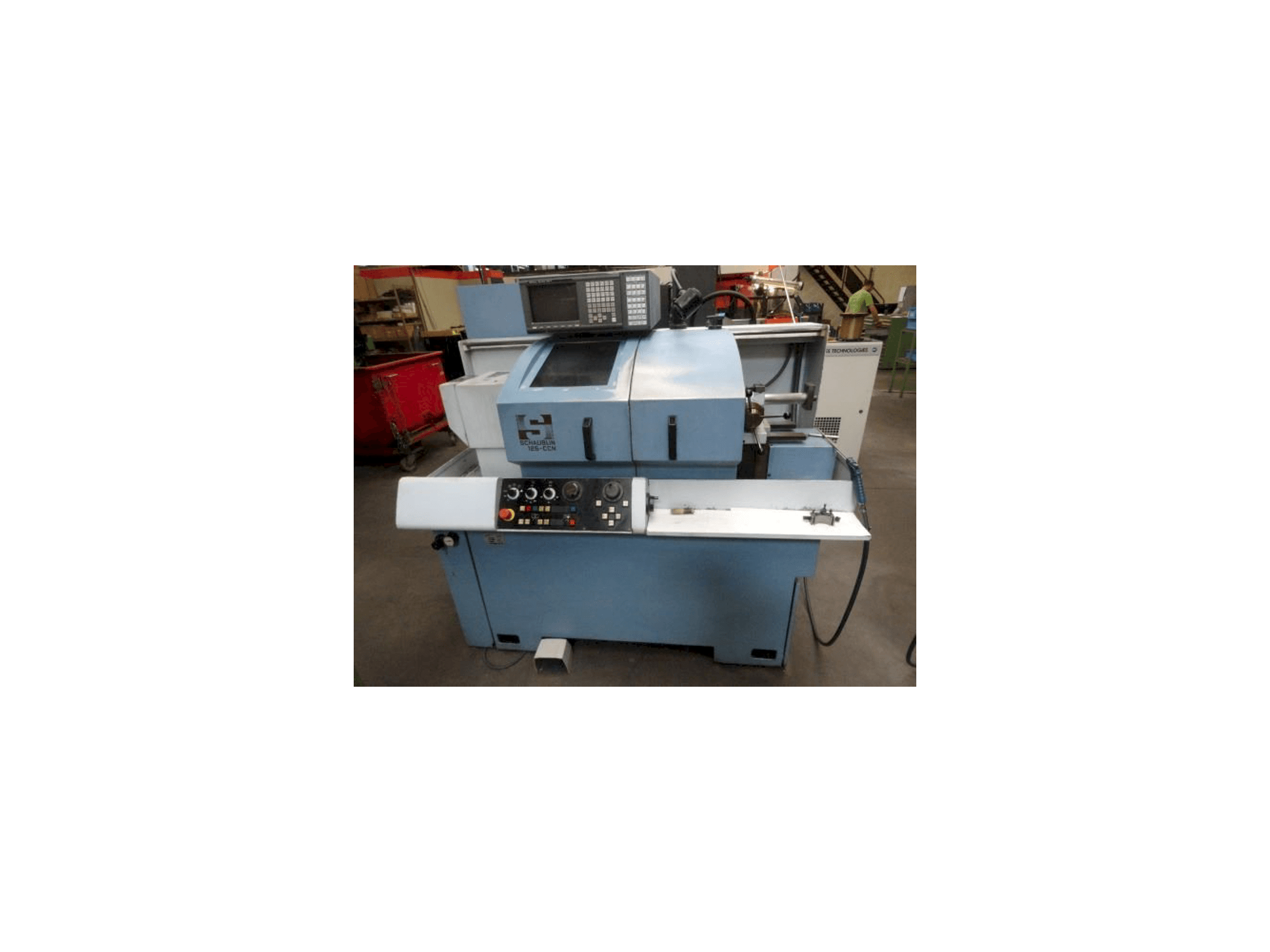 Makine SCHAUBLIN 125-CCN - Önden görünüm