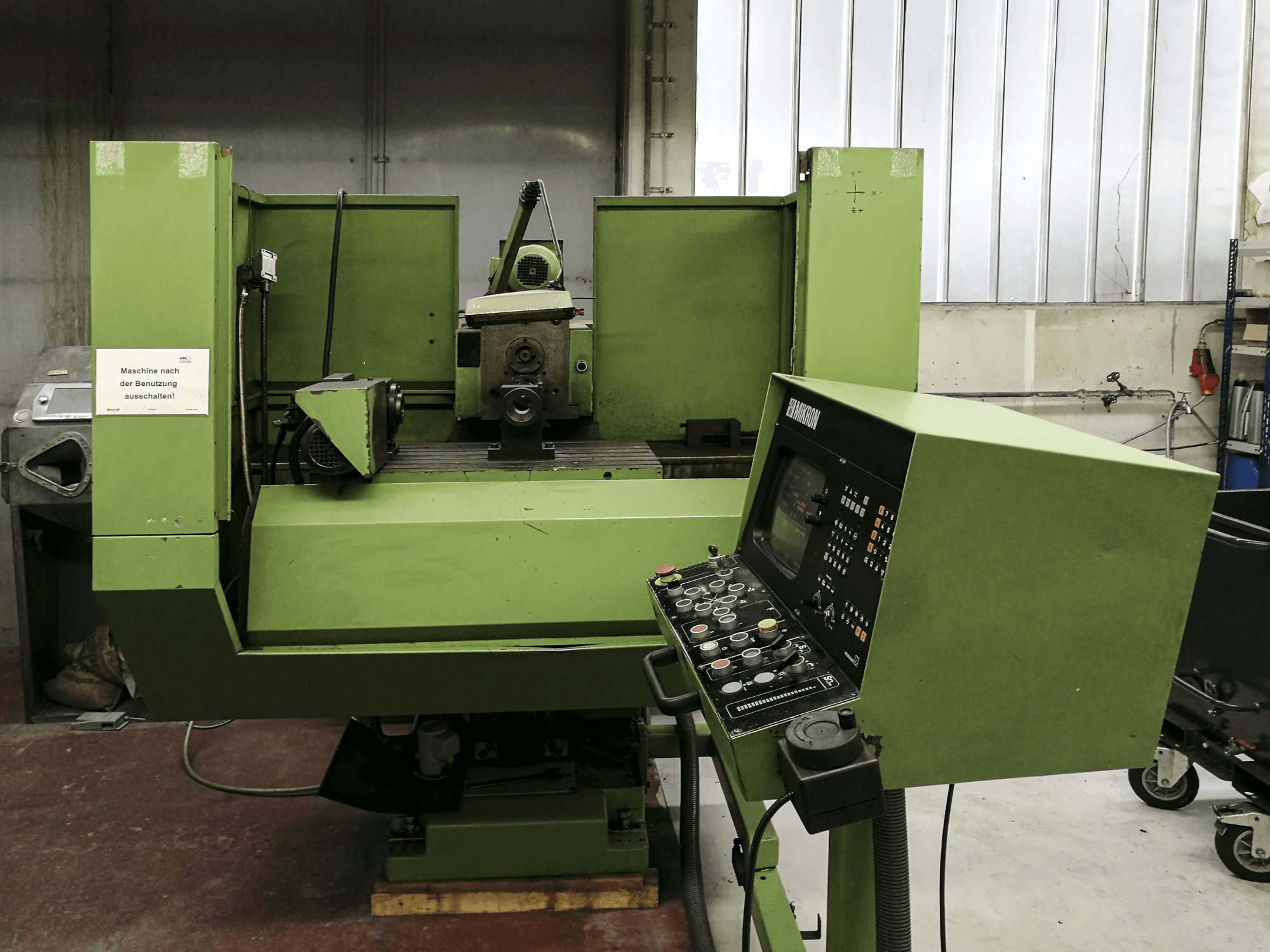 Makine Mikron - Önden görünüm WF-31 D