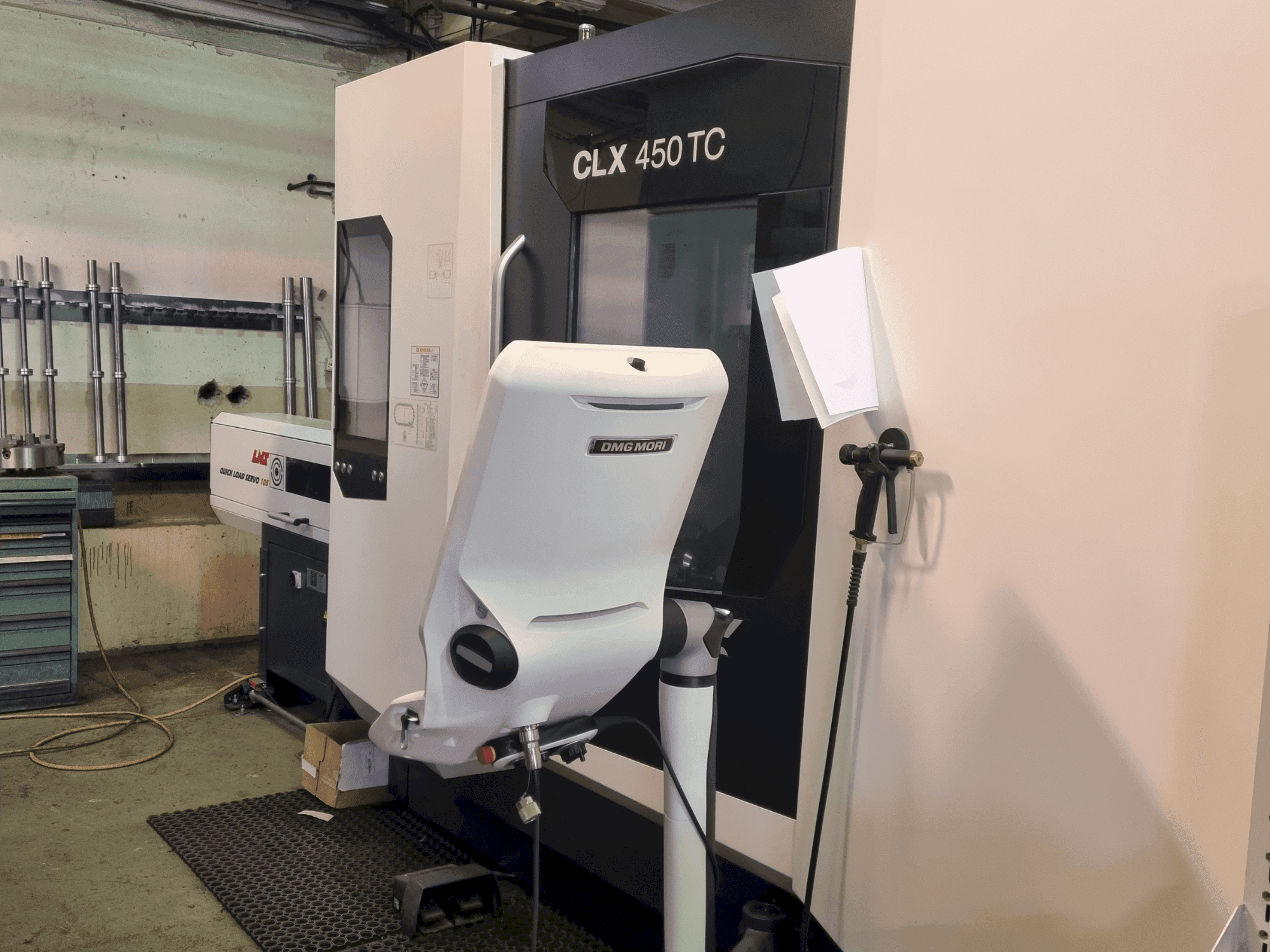 Makine DMG MORI CLX 450 TC - Önden görünüm