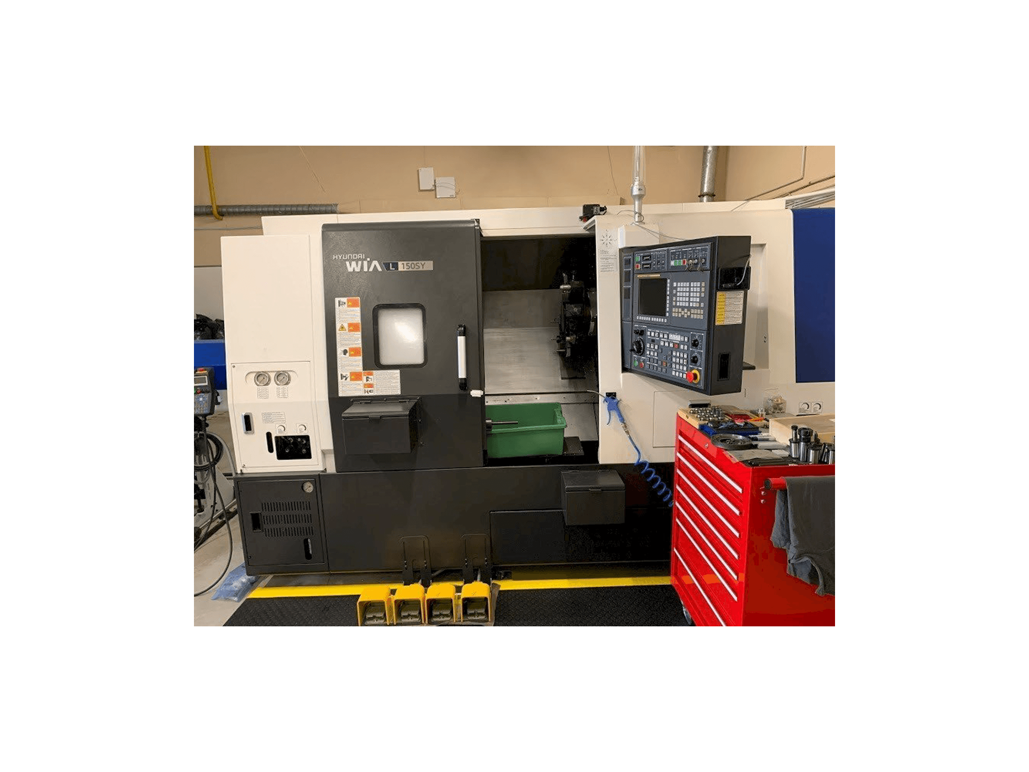 Makine Hyundai Wia L150SY - Önden görünüm