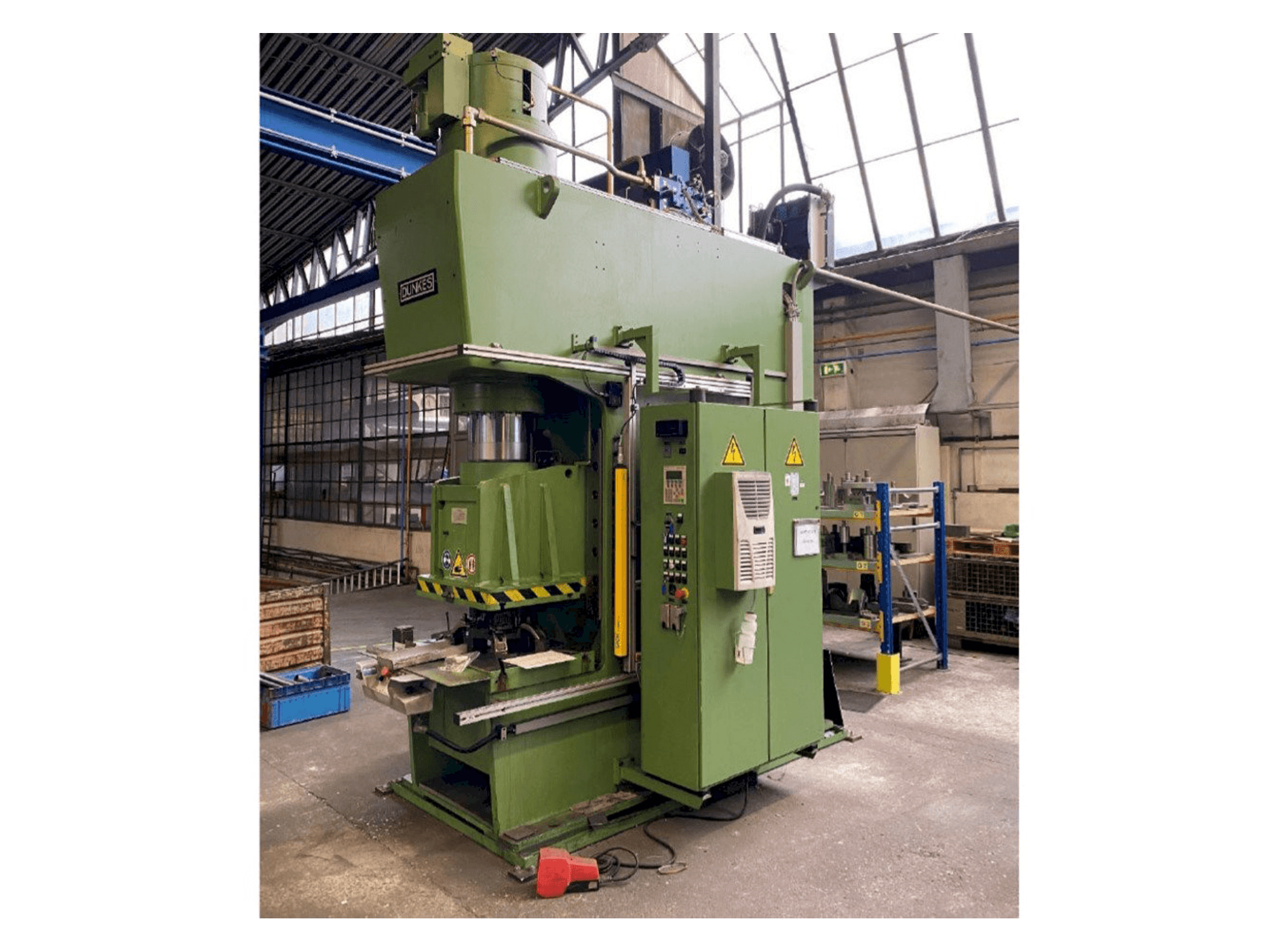 Makine Dunkes HZS 160 - Önden görünüm