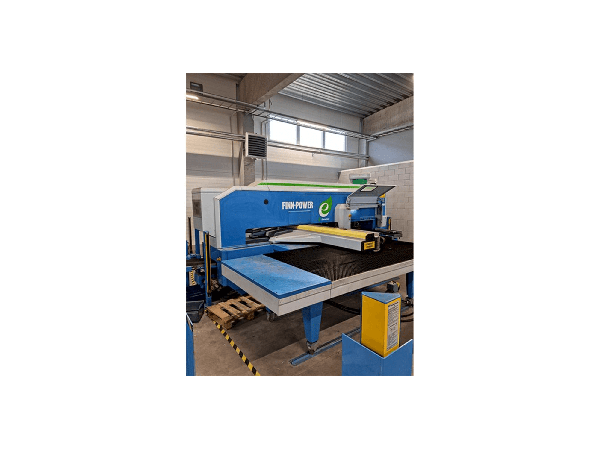 Makine Finn-Power E5 - Önden görünüm