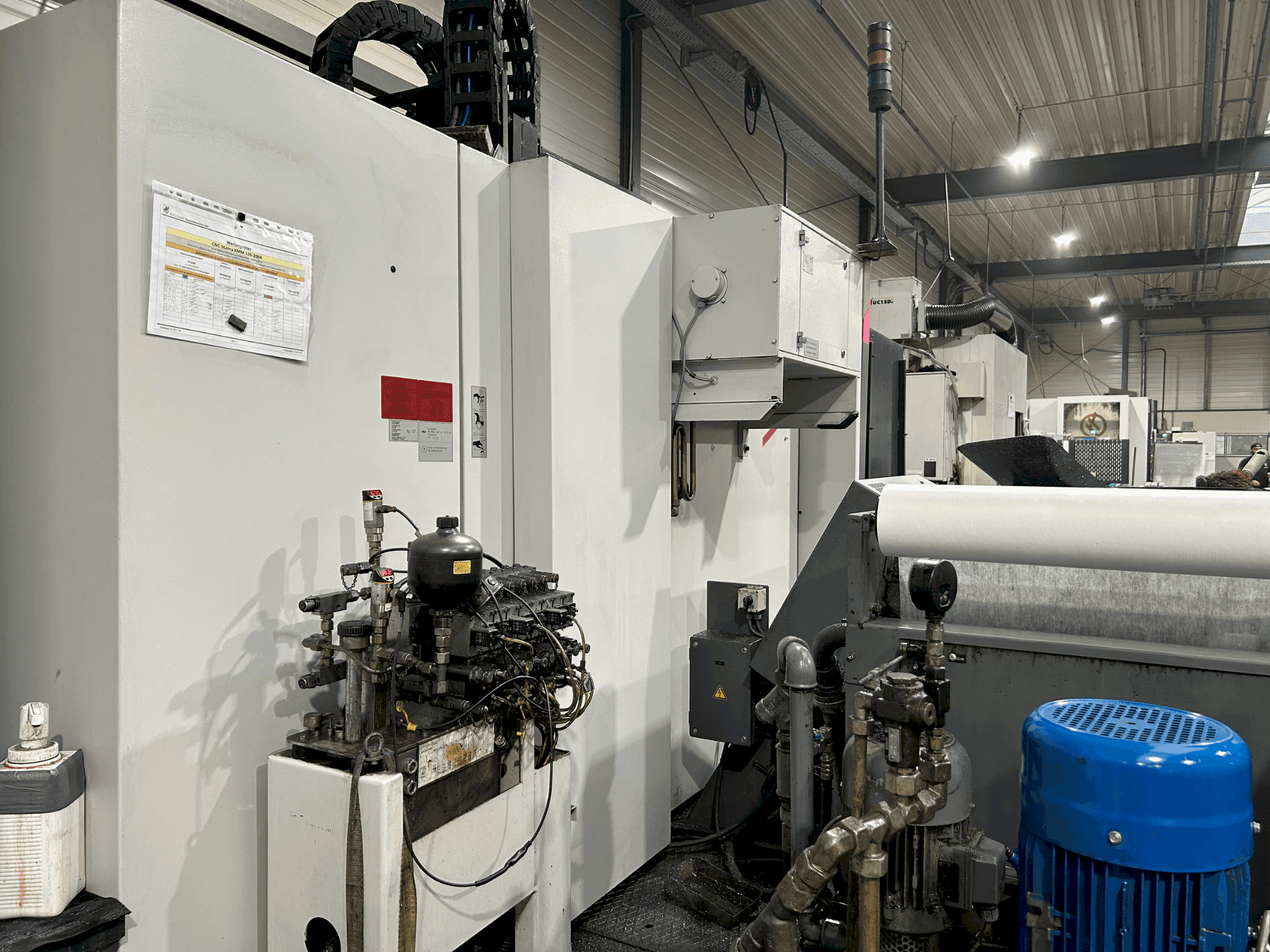 Makine STAMA MC 326 TWIN - Önden görünüm