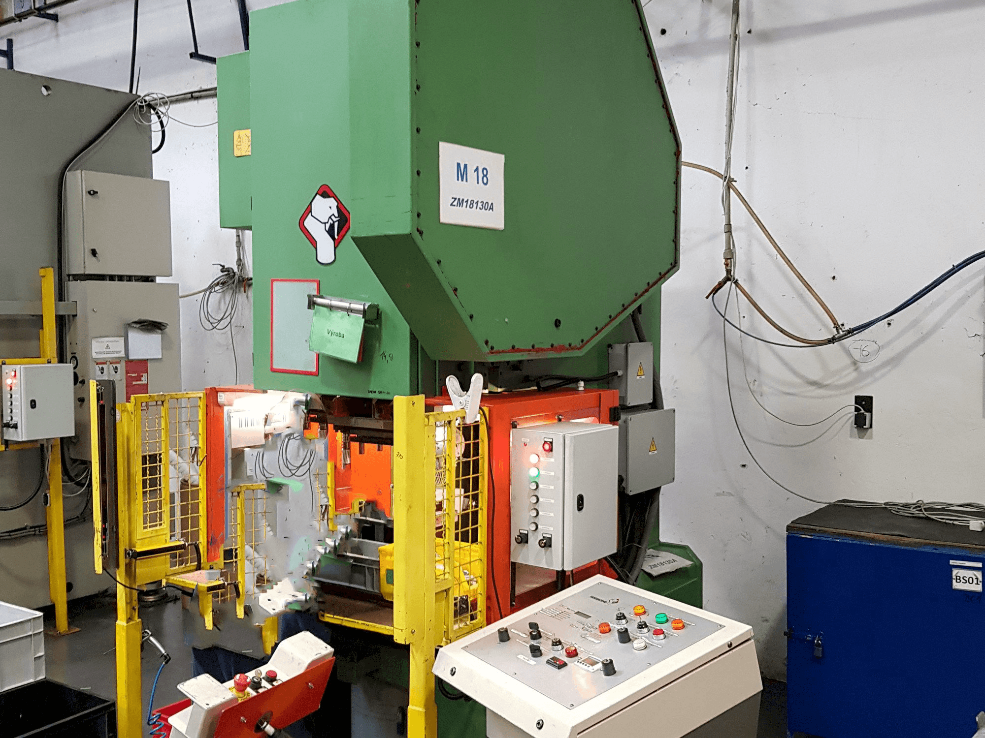 Makine Giacomo T 130R - Önden görünüm