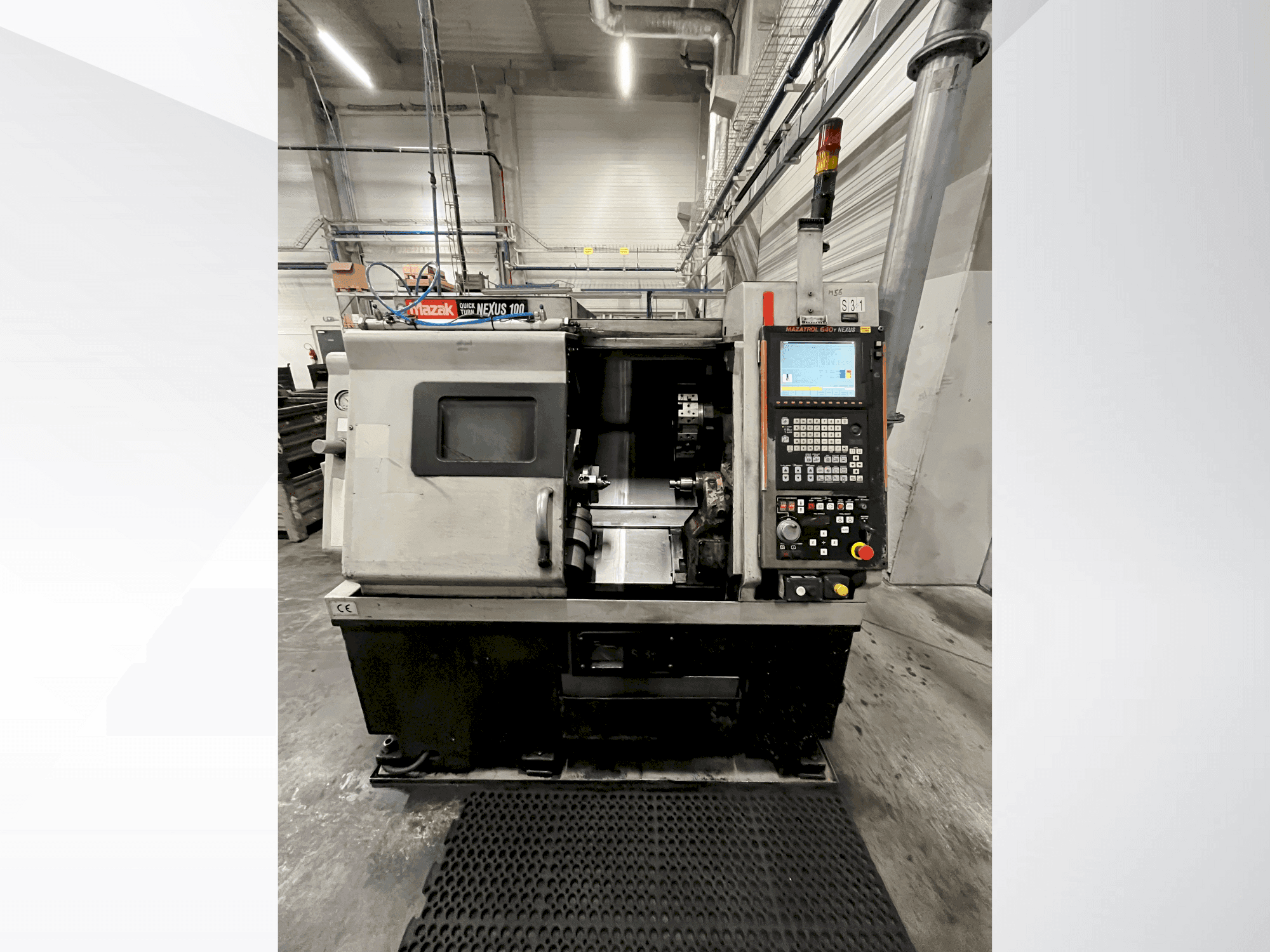 Makine Mazak Quick Turn Nexus 100 - Önden görünüm