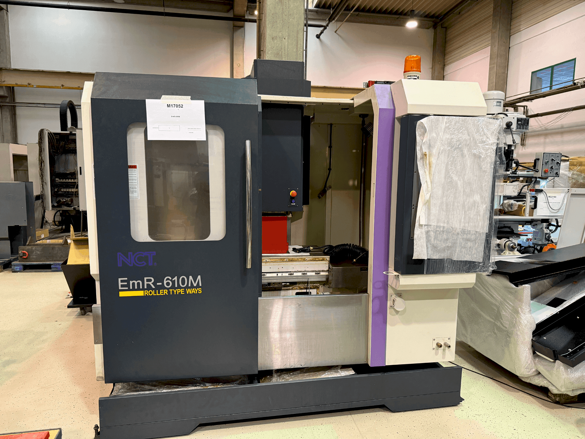 Makine NCT EmR-610M - Önden görünüm