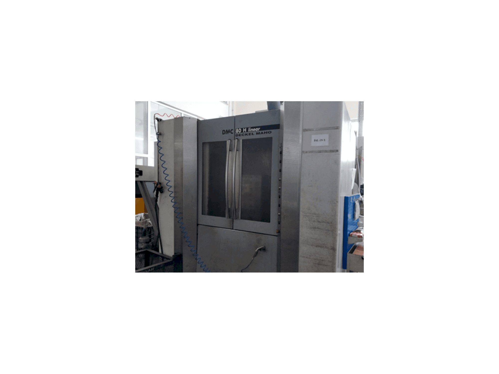 Makine DECKEL MAHO DMC 80 H linear - Önden görünüm