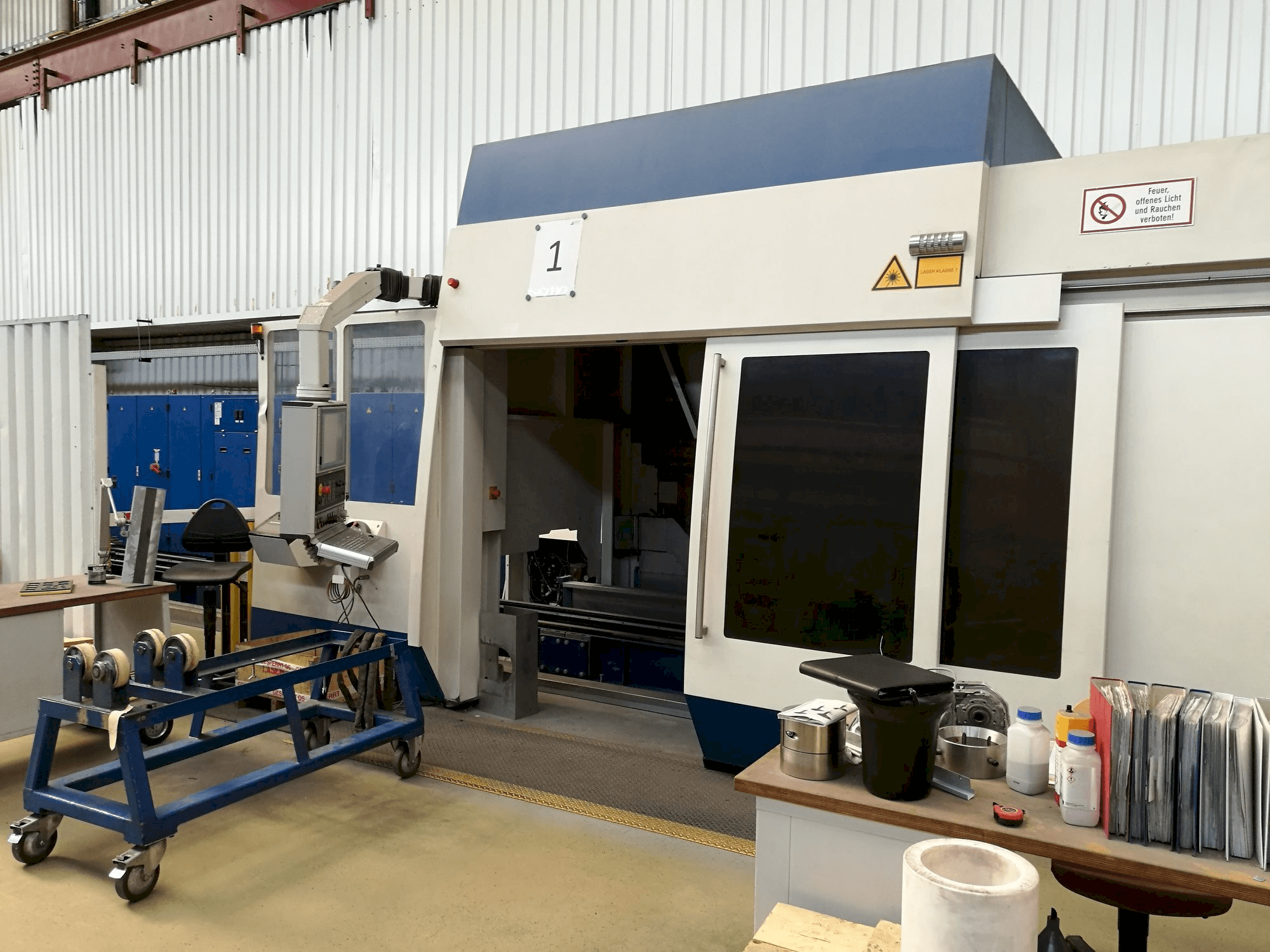 Makine Trumpf DMD505 - Önden görünüm