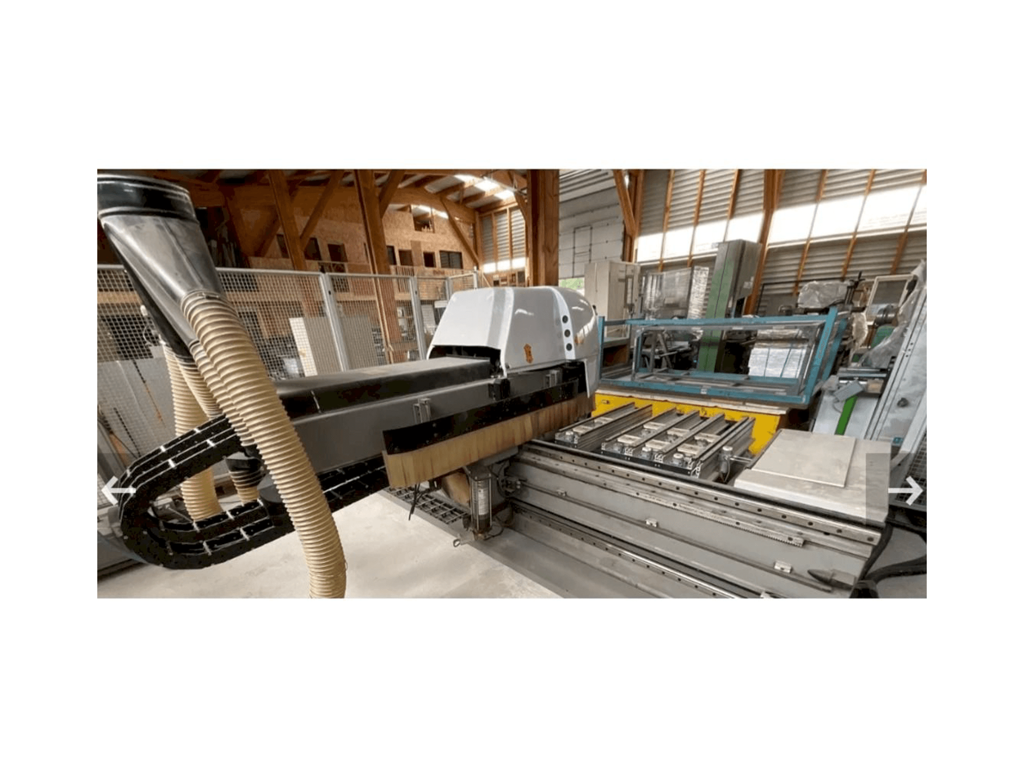 Makine BIESSE Rover 321 R - Önden görünüm